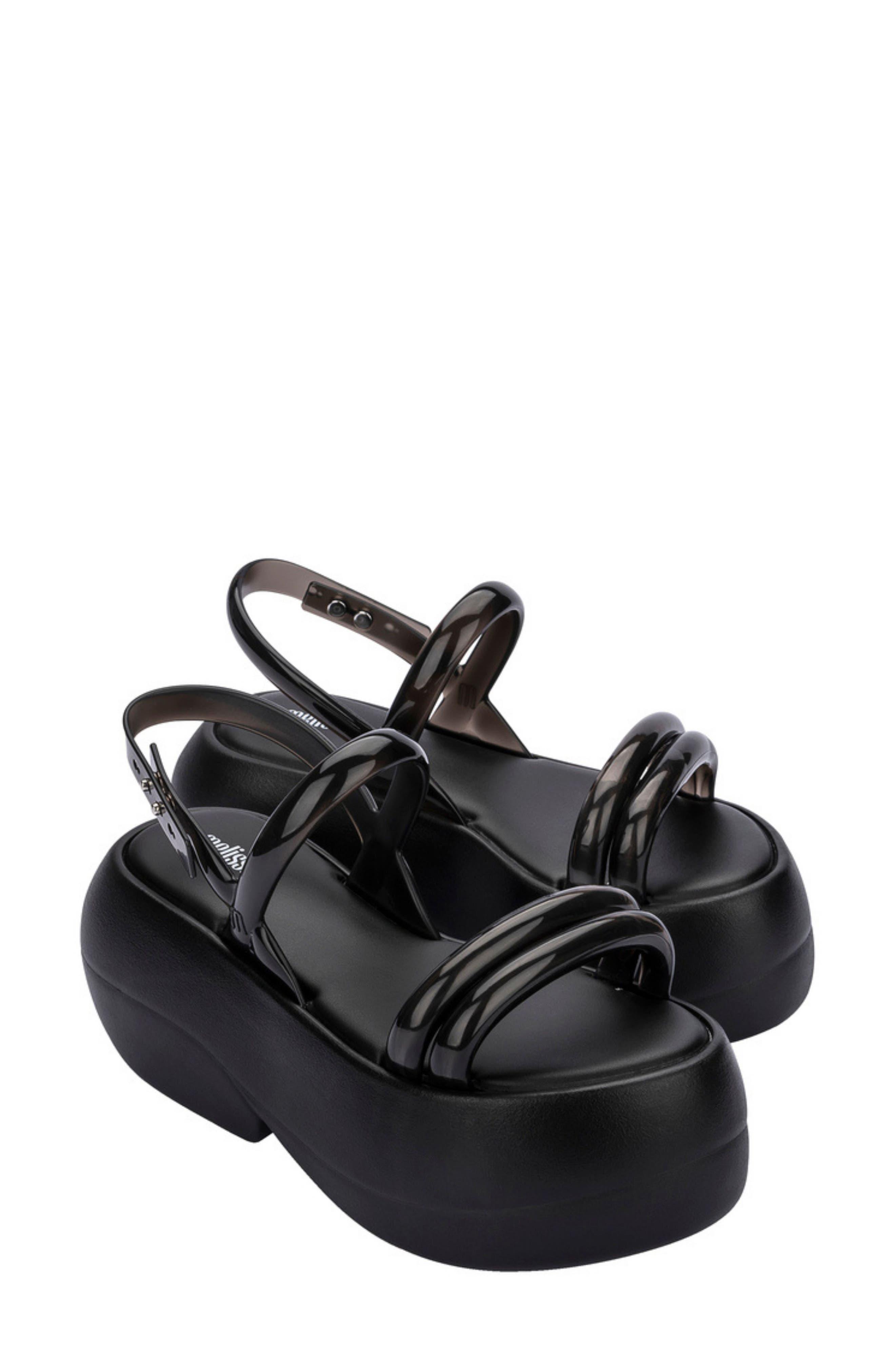 Melissa Airbubble Platform Sandal in Black Lyst