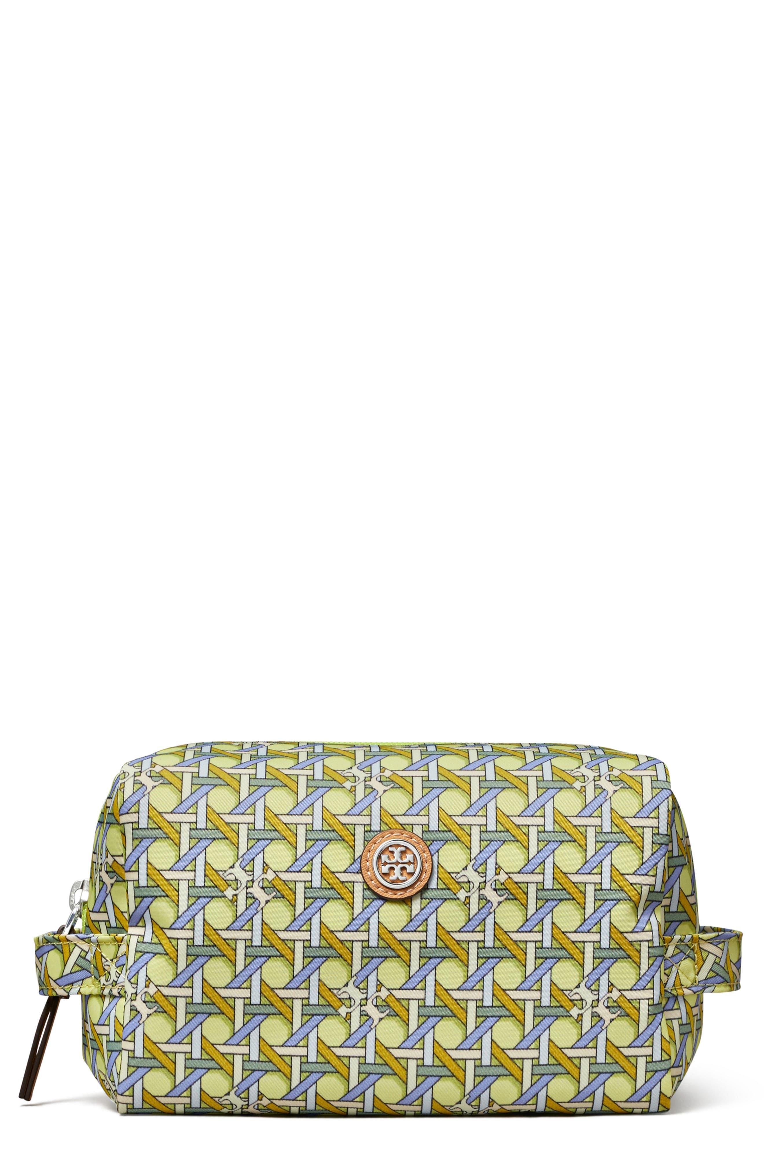 Tory Burch Virginia Large Toiletry Bag in Green Lyst