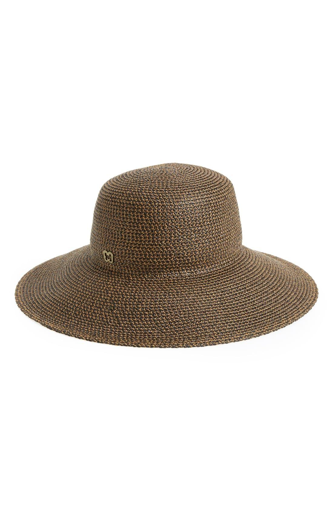 Eric Javits 'hampton' Straw Sun Hat in Antique (Brown) Lyst