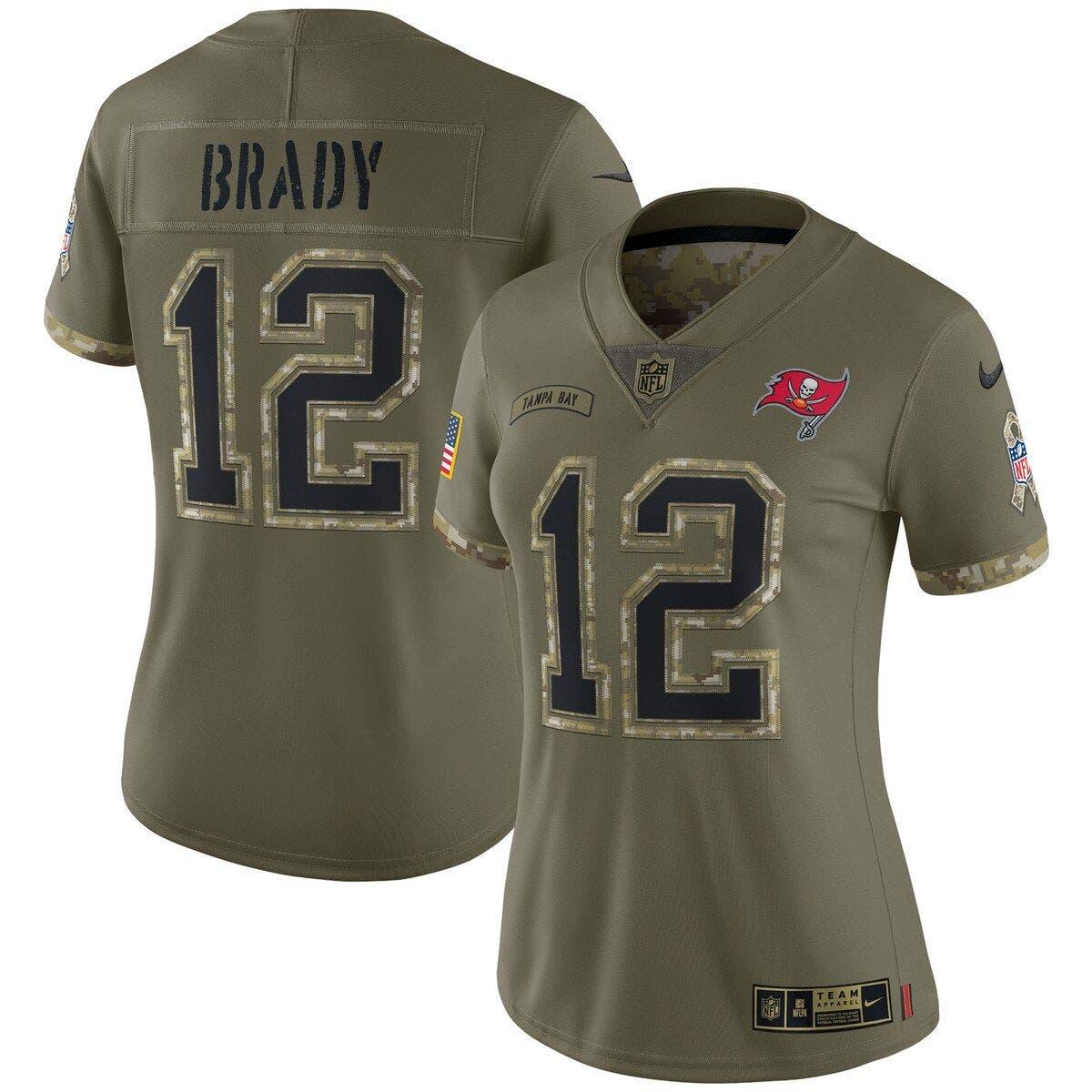 Nike Tom Brady Olive Tom Brady 2022 Salute To Service Limited Jersey At  Nordstrom in Green