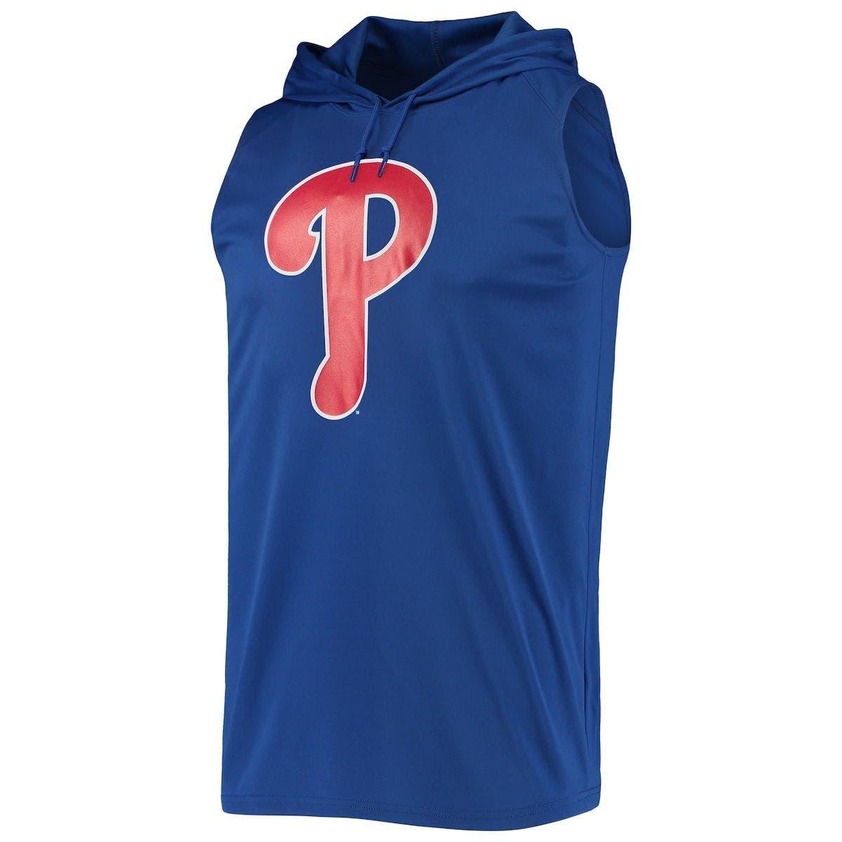 Stitches Philadelphia Phillies Sleeveless Pullover Hoodie At Nordstrom in  Blue for Men