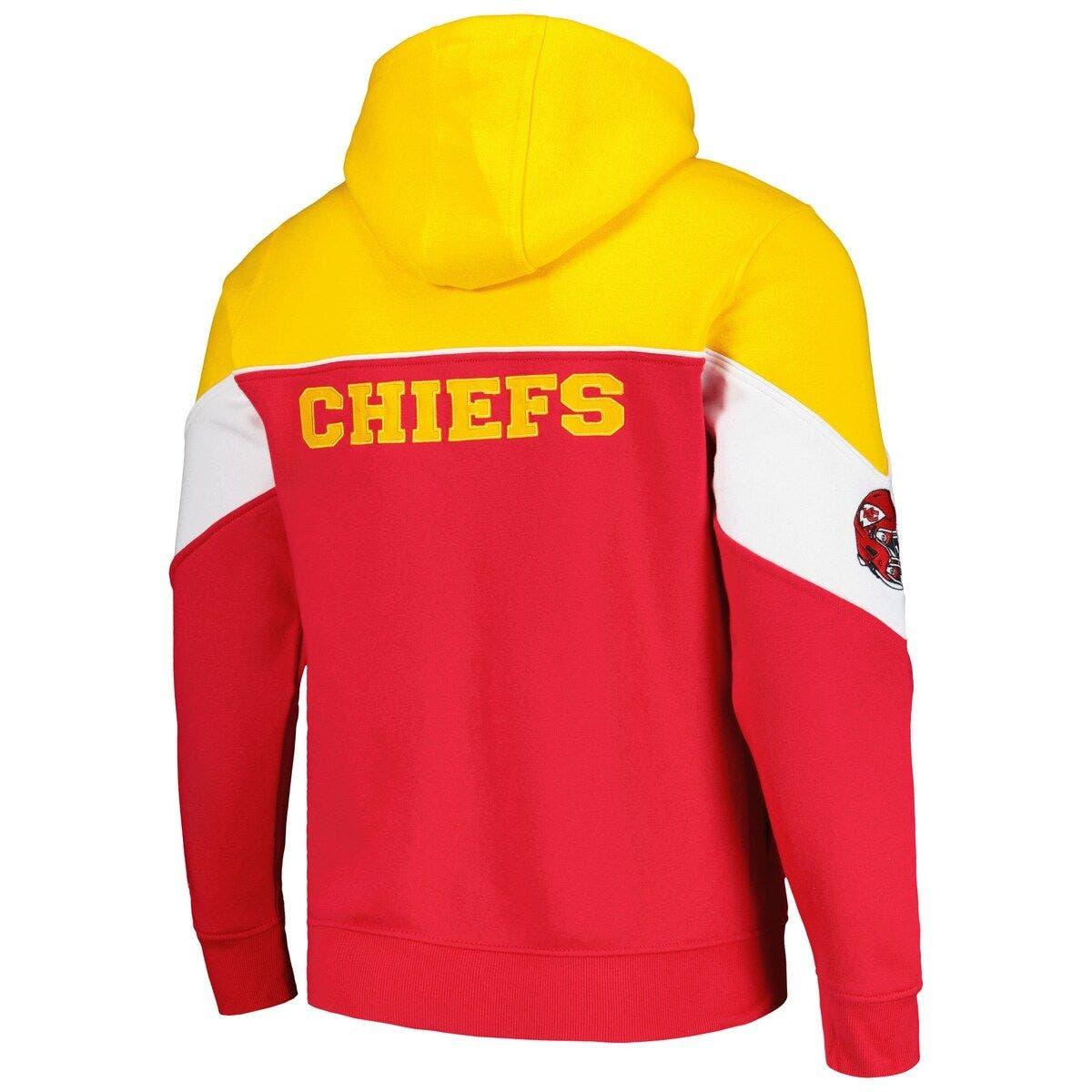 Men's Starter Red Kansas City Chiefs Extreme Full-Zip Hoodie Jacket