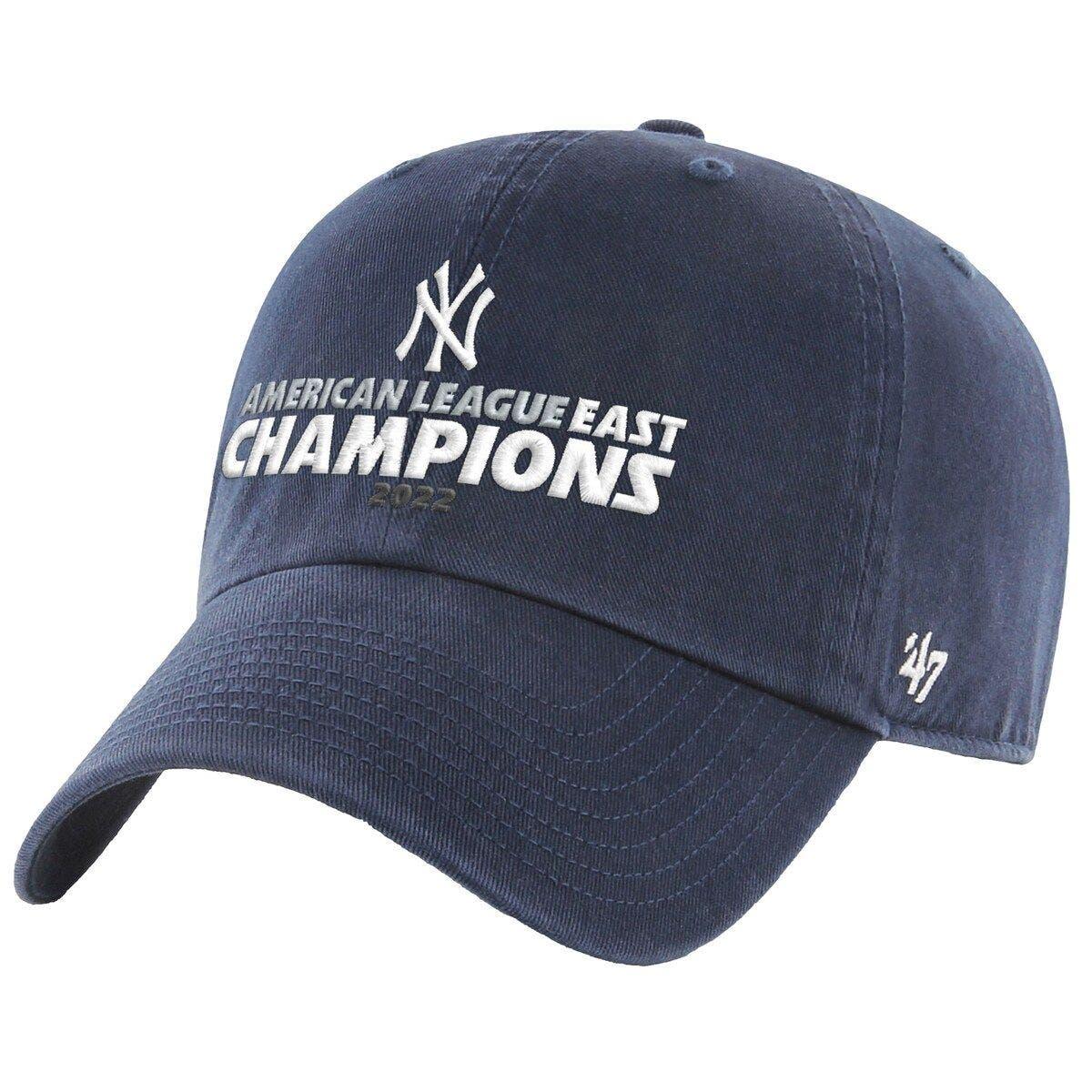 47 New York Yankees 2022 Al East Division Champions Clean Up Adjustable Hat  At Nordstrom in Blue for Men
