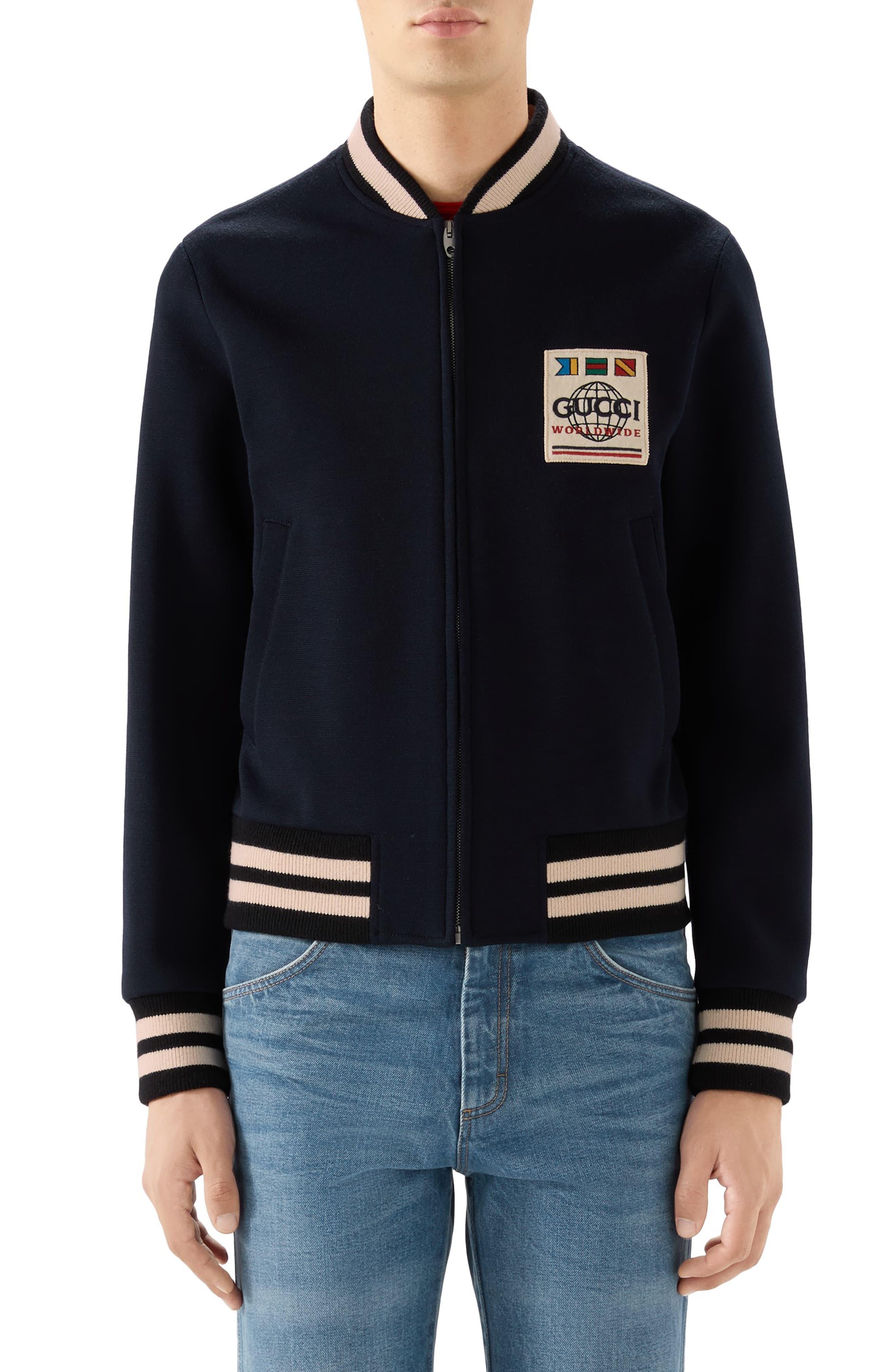 gucci flight jacket