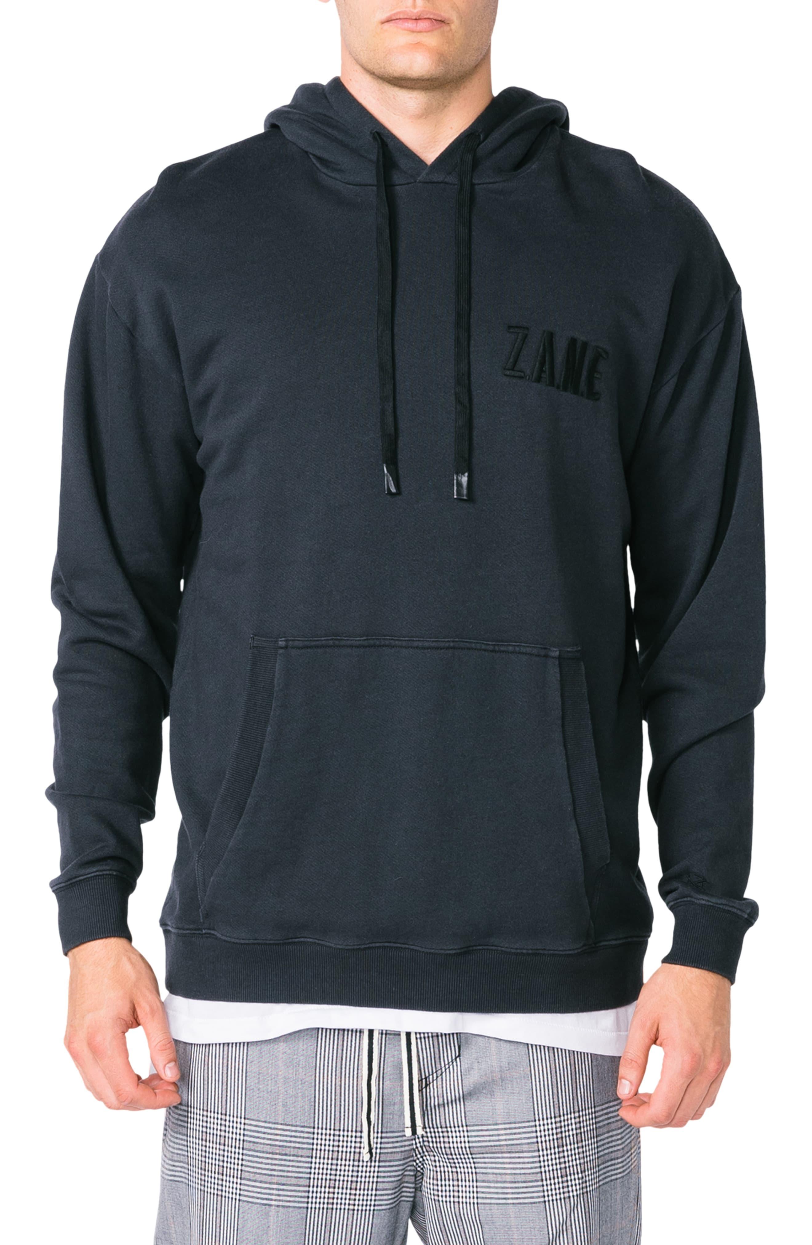 blue bleach dye hoodie