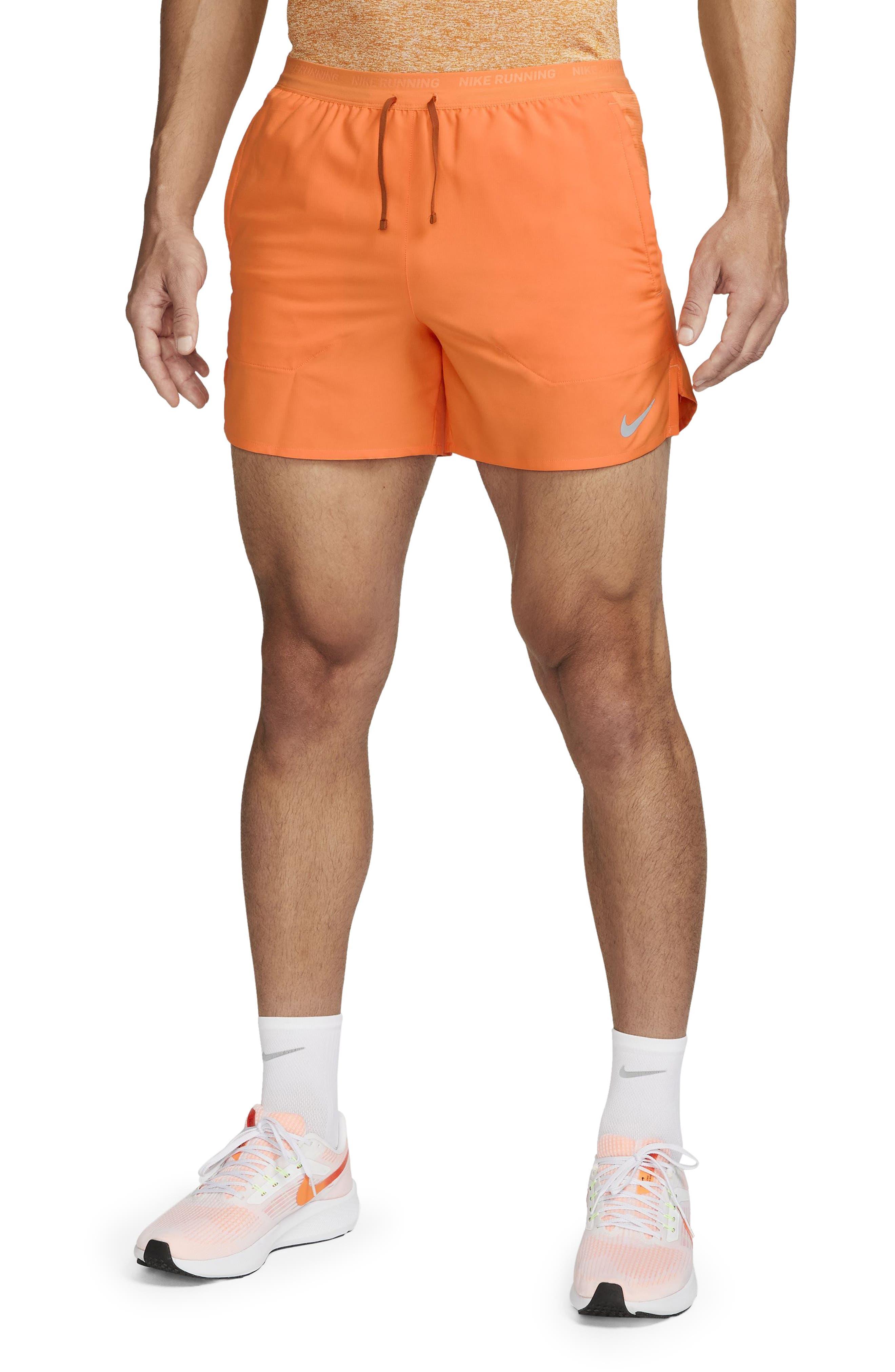Nike Running Shorts Dri-FIT Flex Woven - Orange/Black