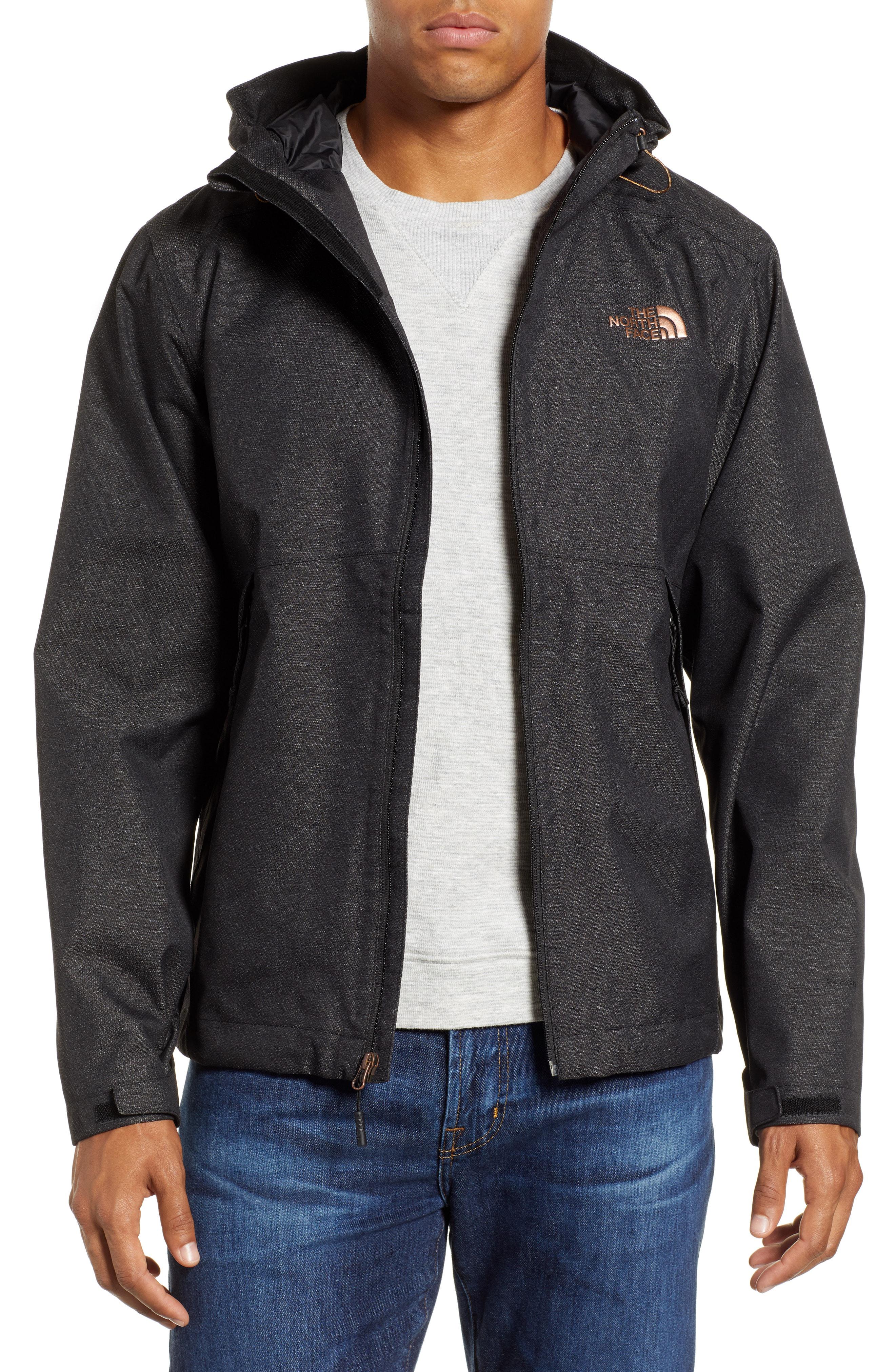 north face millerton jacket black