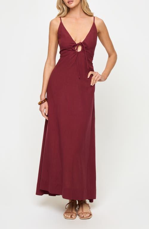 lspace red dress Las Palmas Dress