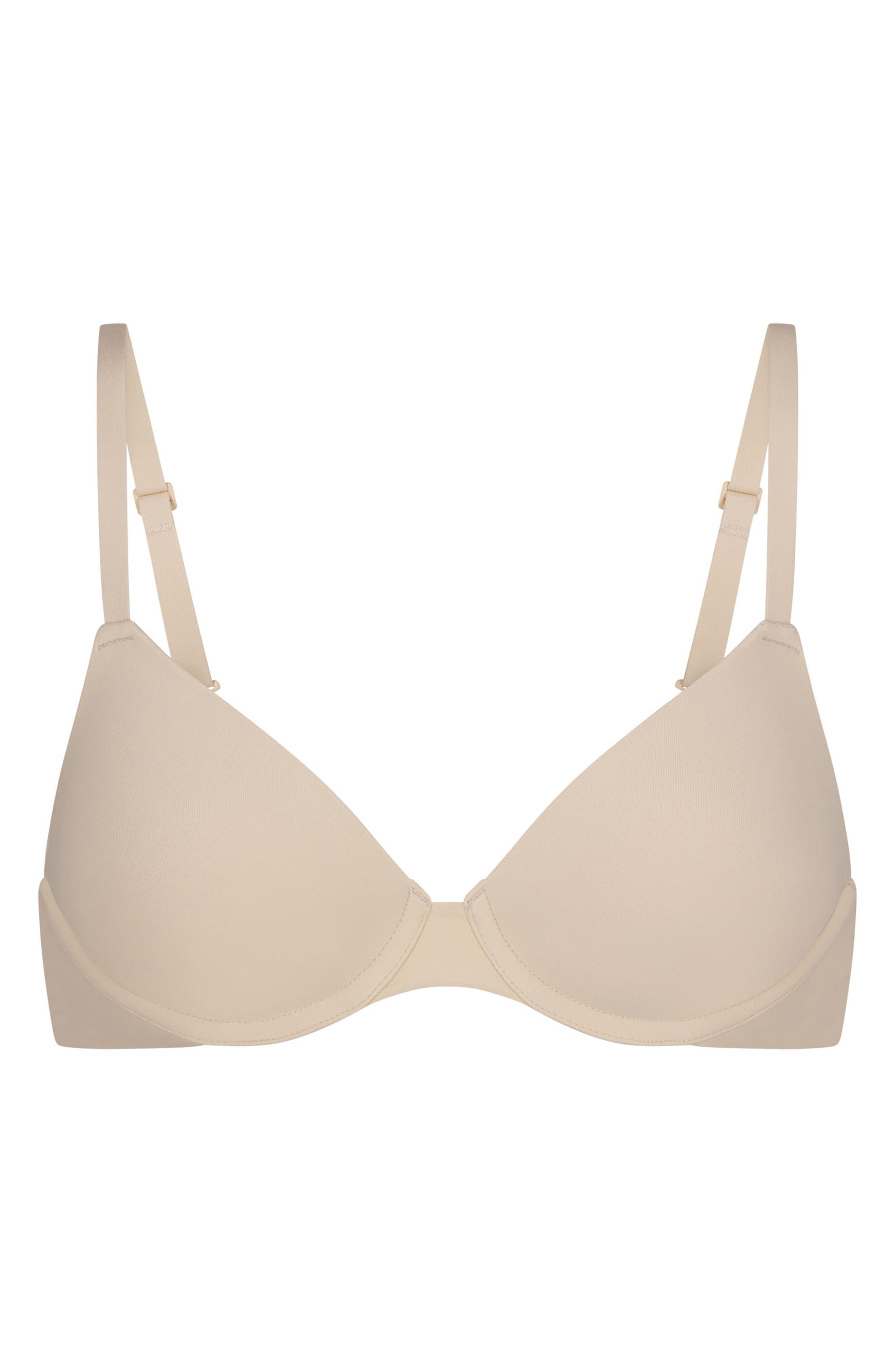 Skims Fits Everybody Underwire T-shirt Bra in Natural