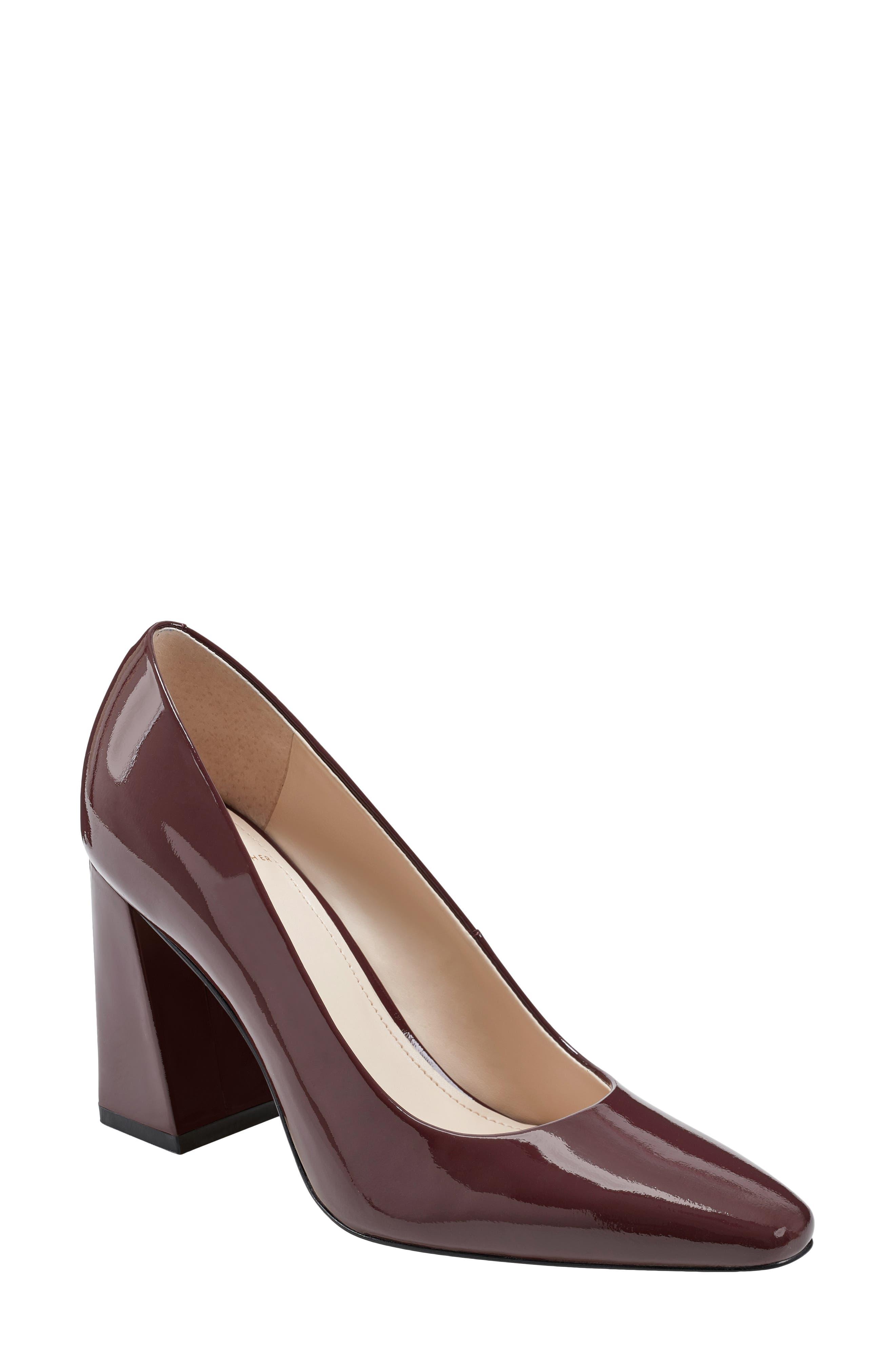 marc fisher laynie block heel pump
