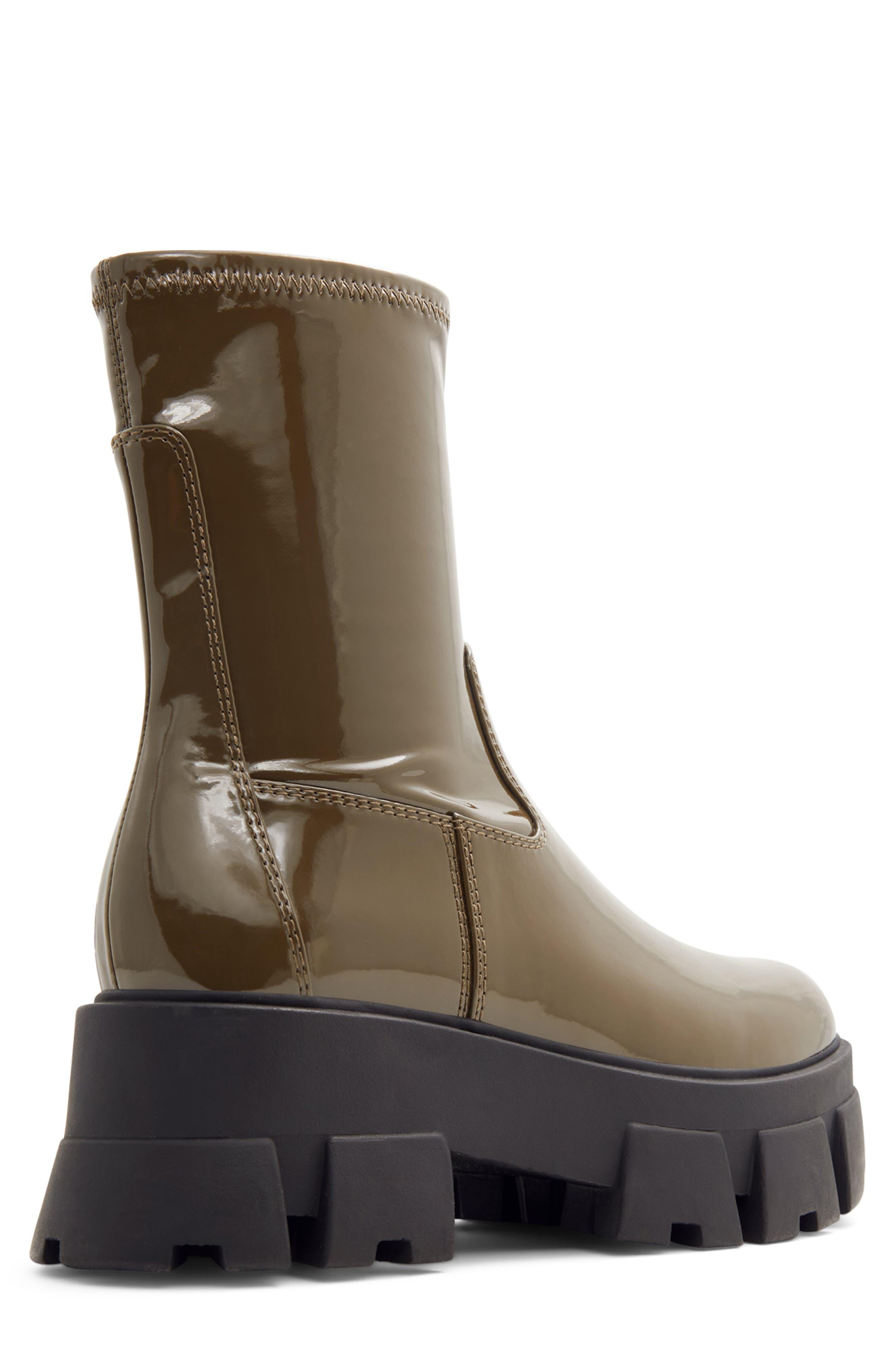 Aldo green outlet boots