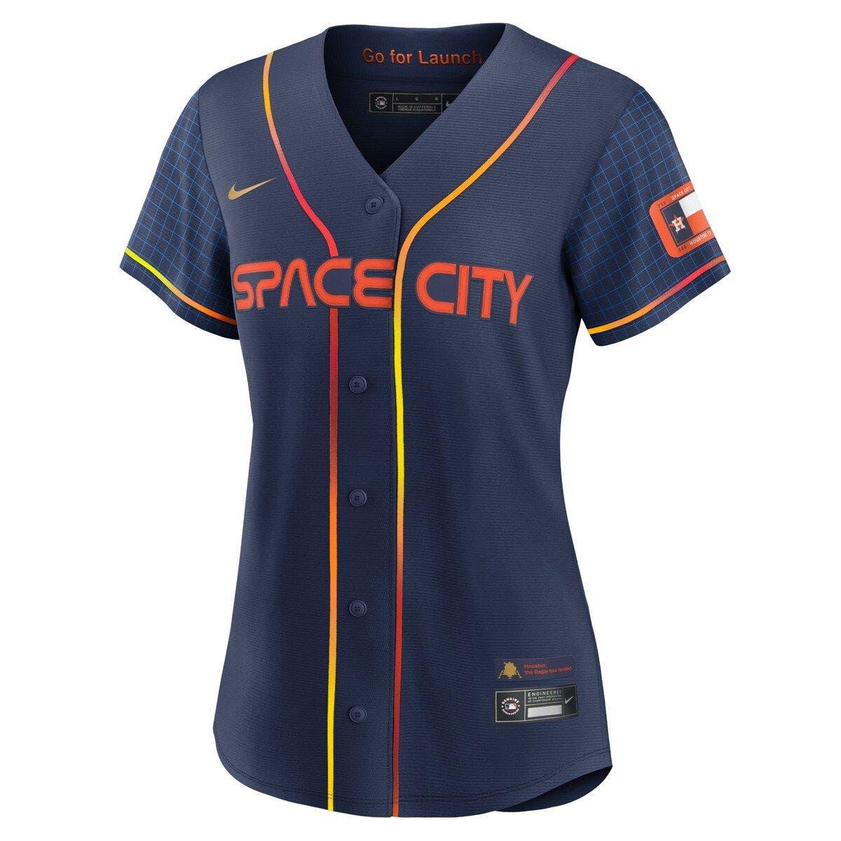 Nike Houston Astros 2022 City Connect Replica Jersey At Nordstrom in Blue