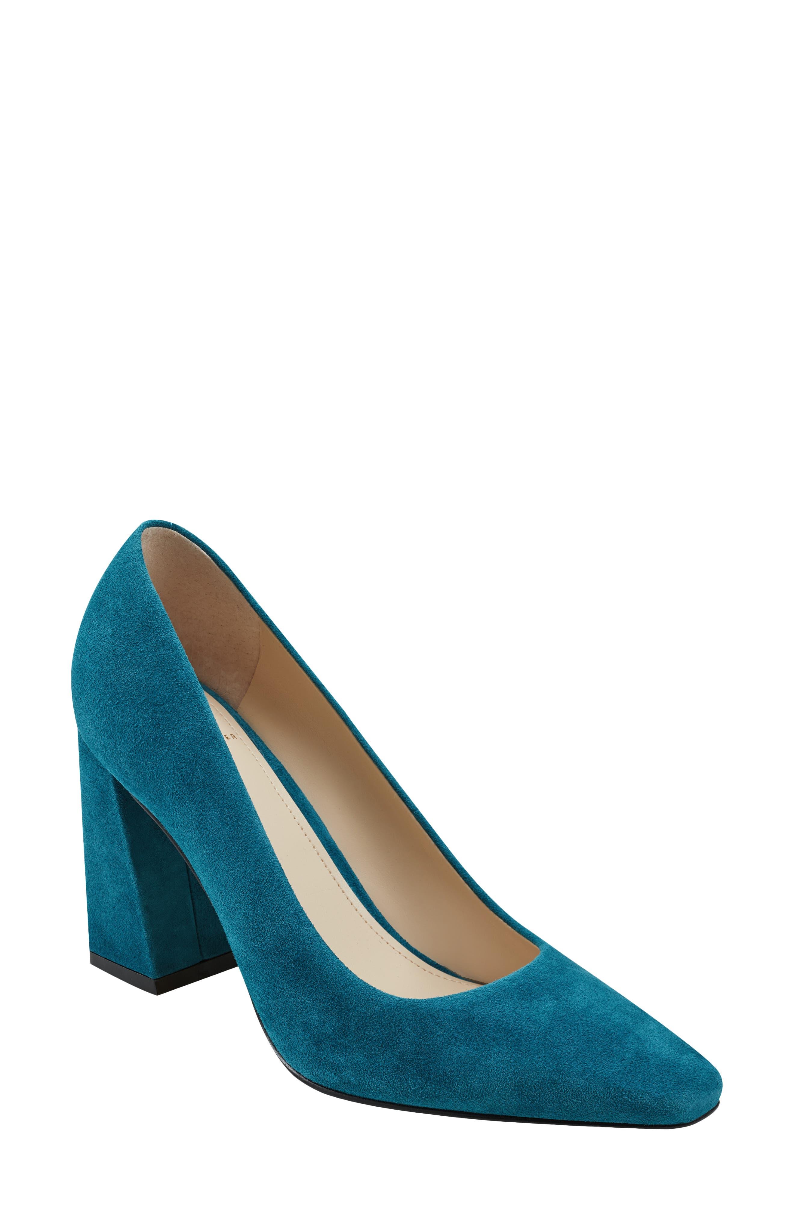 marc fisher laynie block heel pump