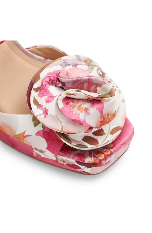 Ted Baker Maddy Rose Platform Sandal in Pink Lyst