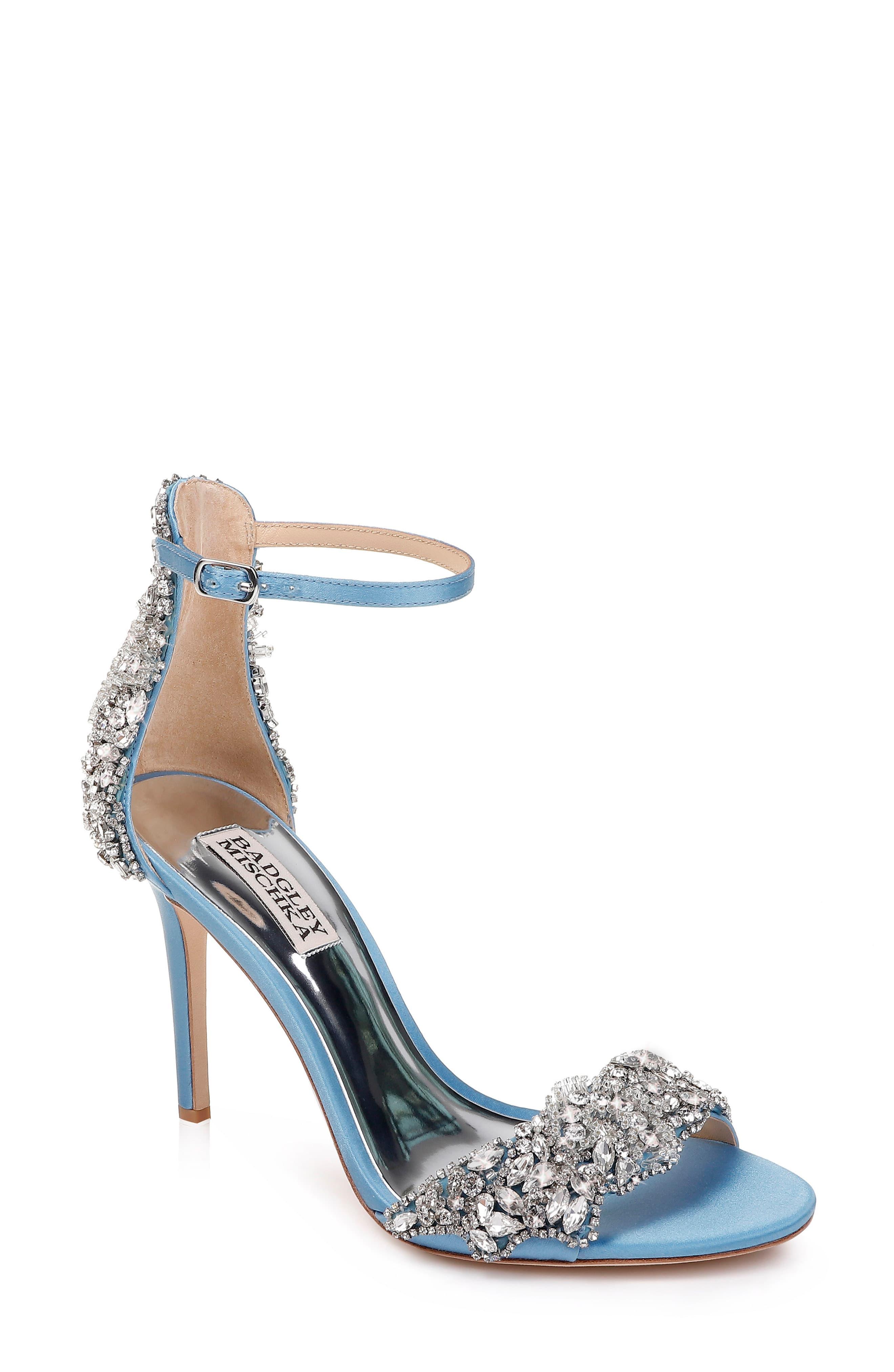 badgley mischka fabiana ankle strap sandal