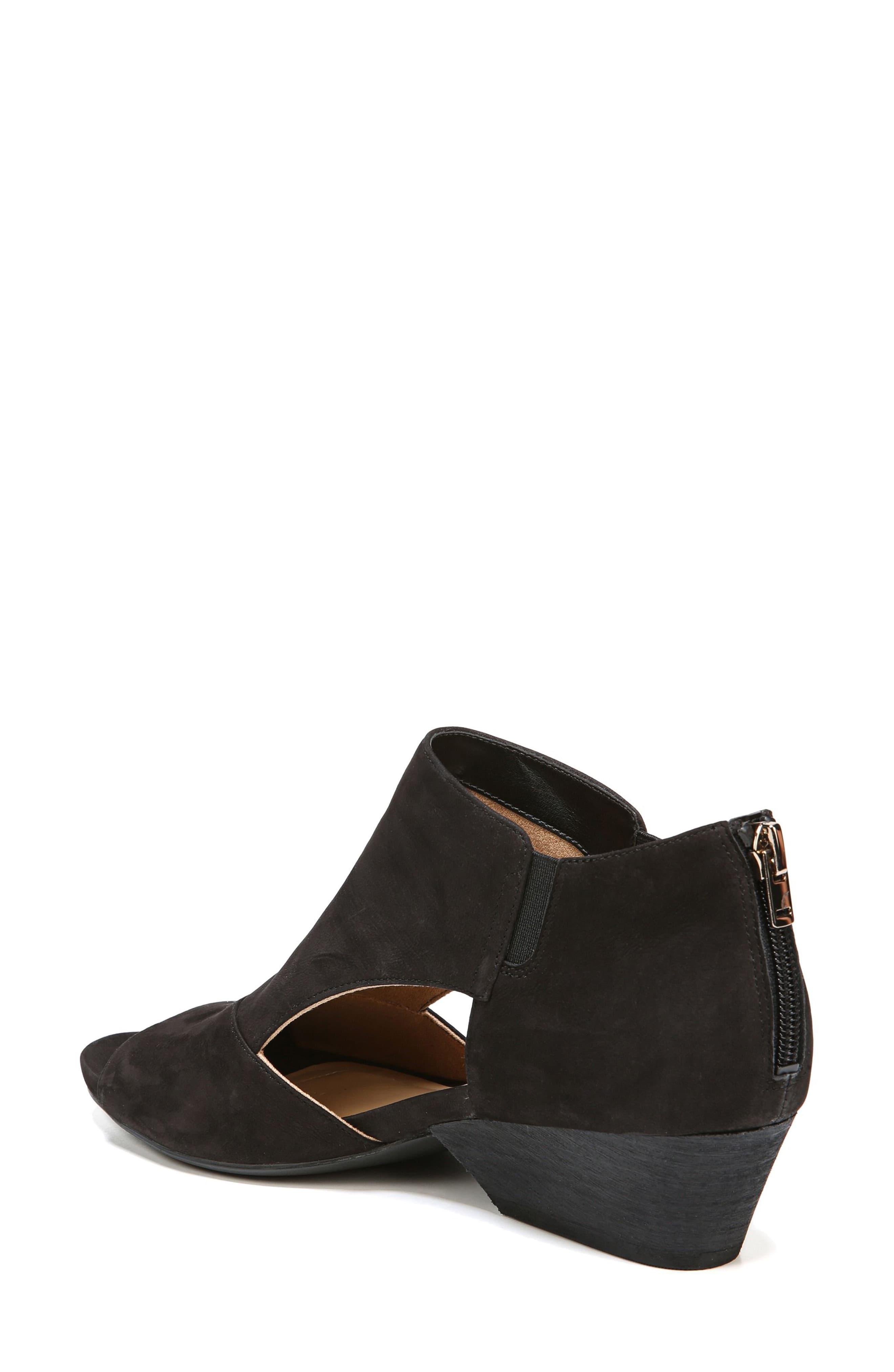 naturalizer greyson open toe bootie