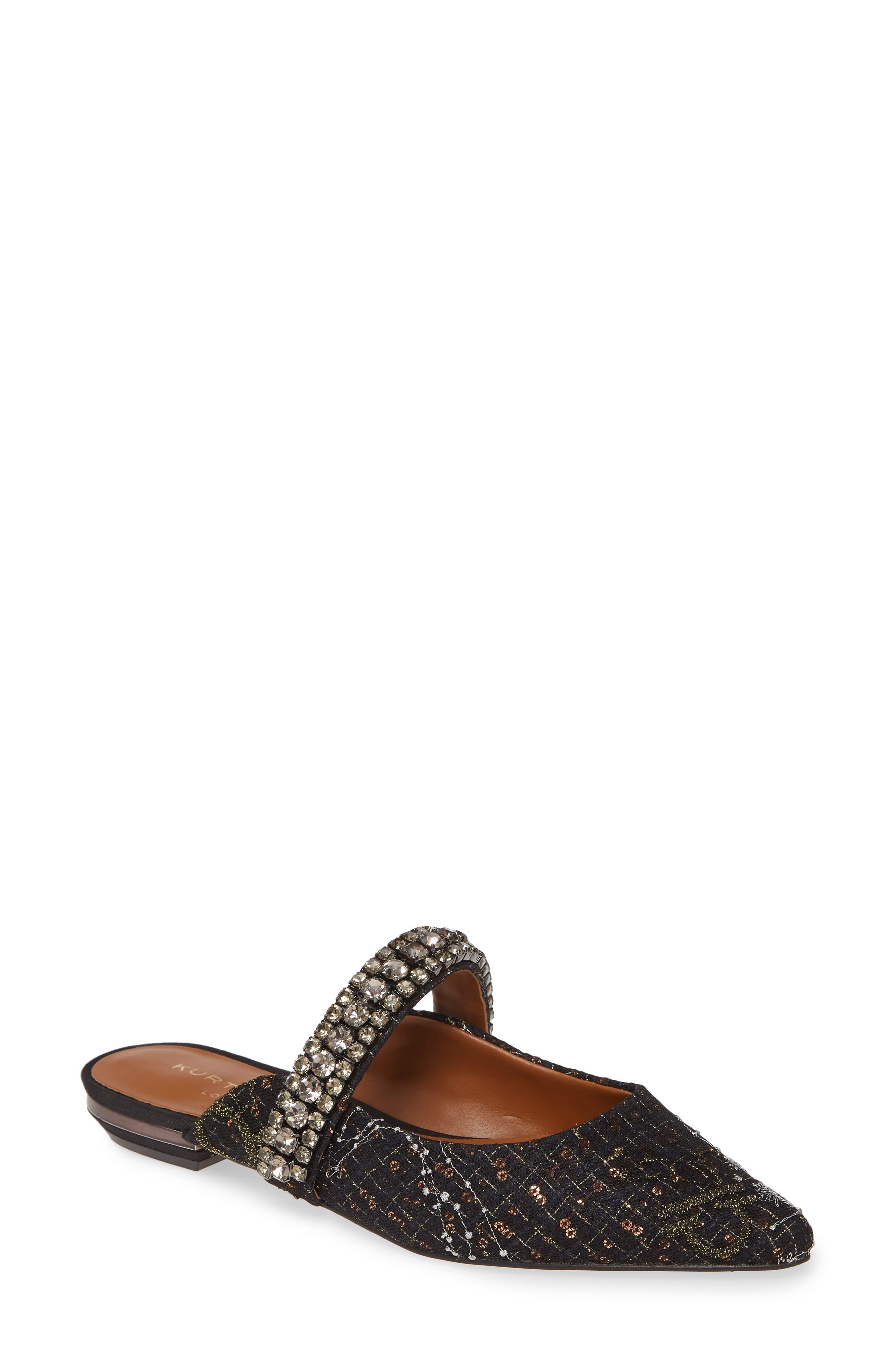 Kurt Geiger Princely Crystal Embellished Mule - Save 9% - Lyst