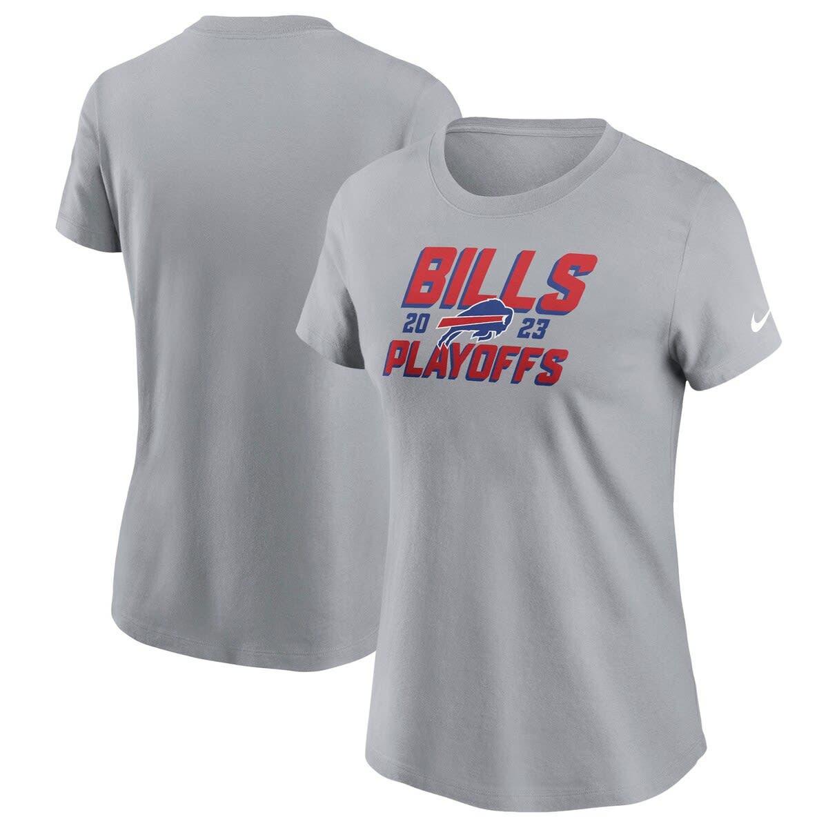 Women's Nike Gray San Francisco 49ers 2023 NFL Playoffs Iconic T