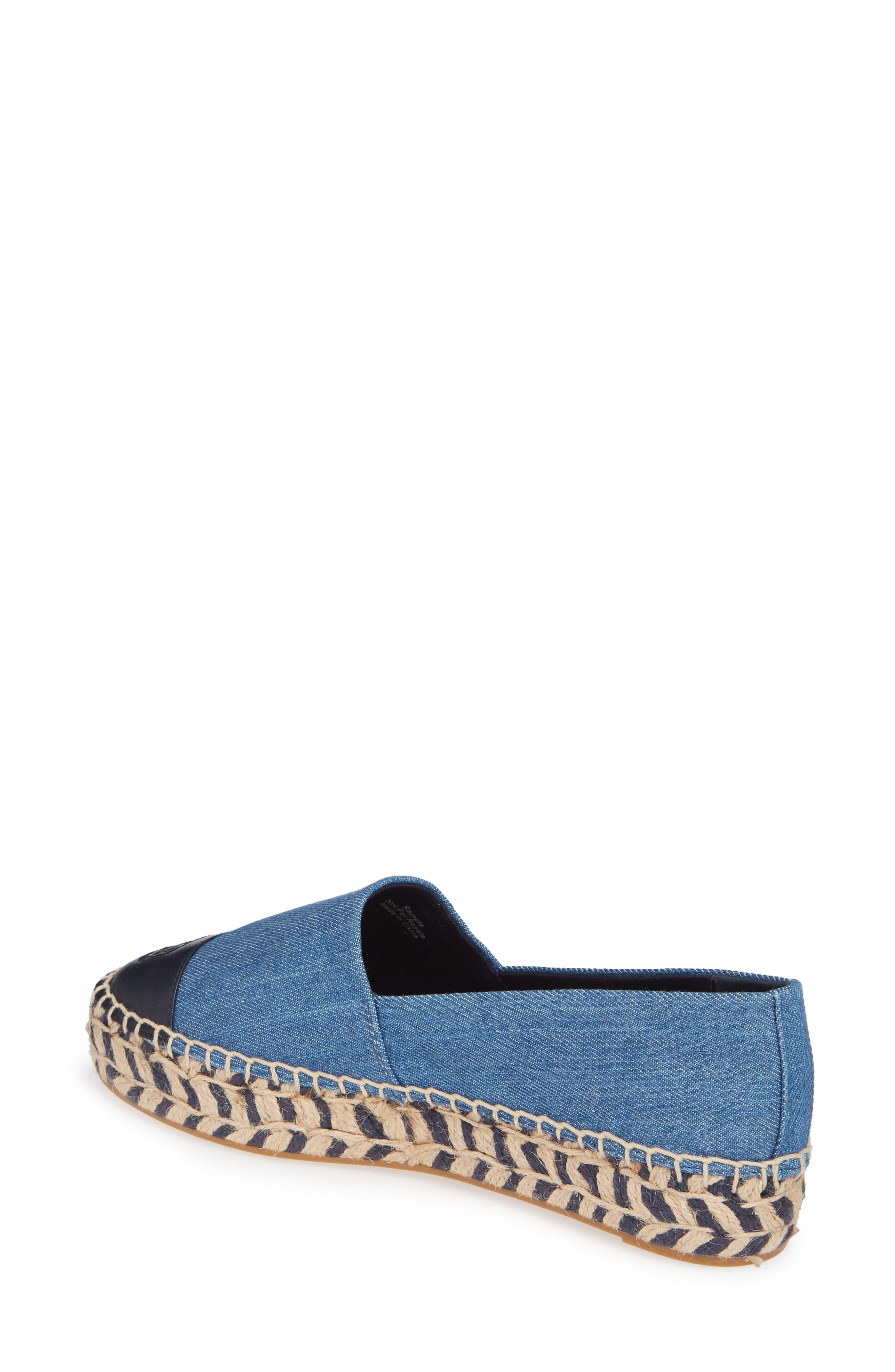 tory burch denim flats