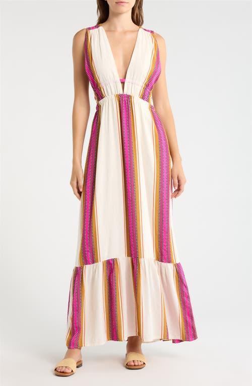 elan cover up maxi dress Koko Wrap Cover Up Beige / M