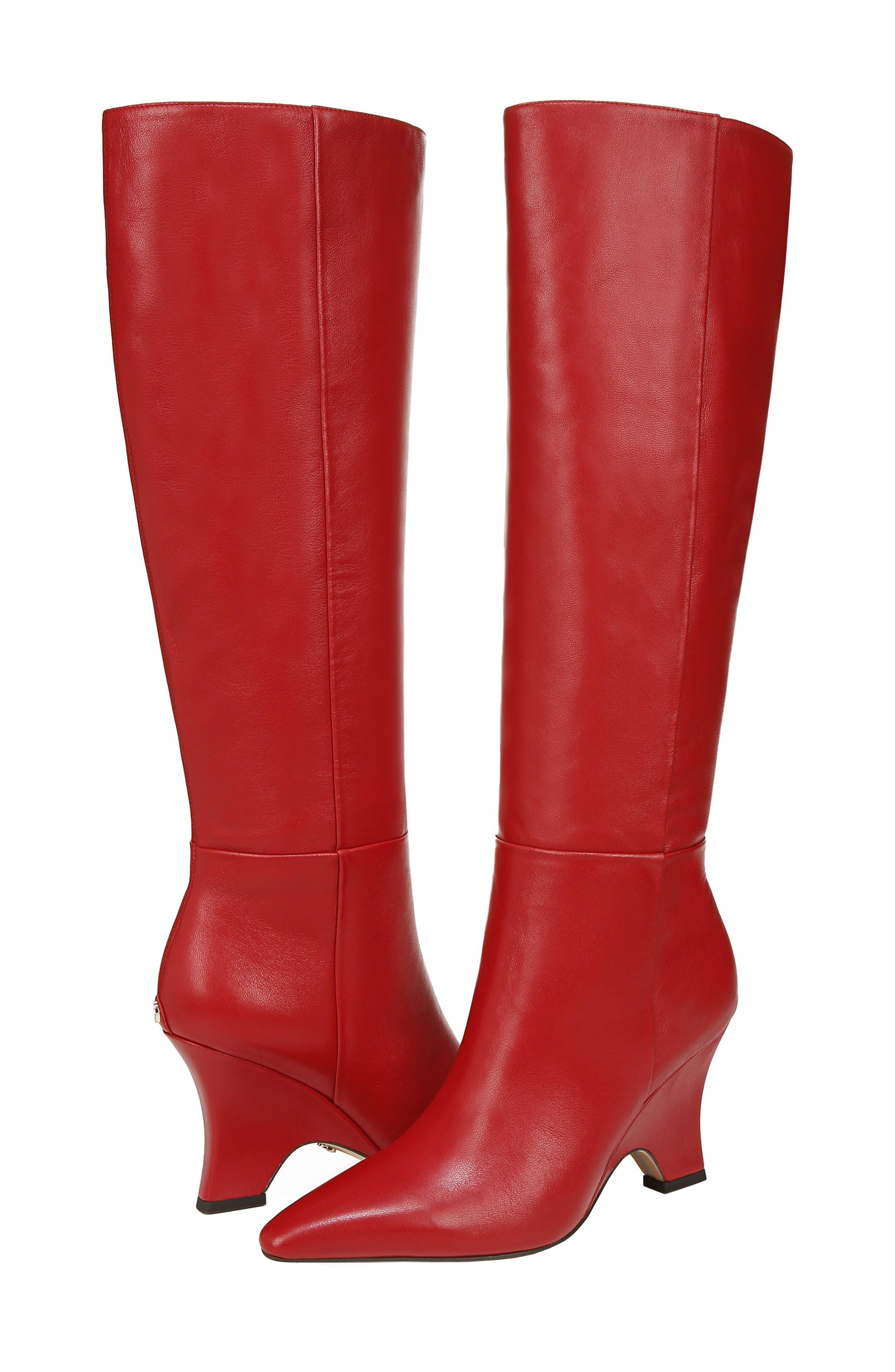 Sam edelman sale red boots