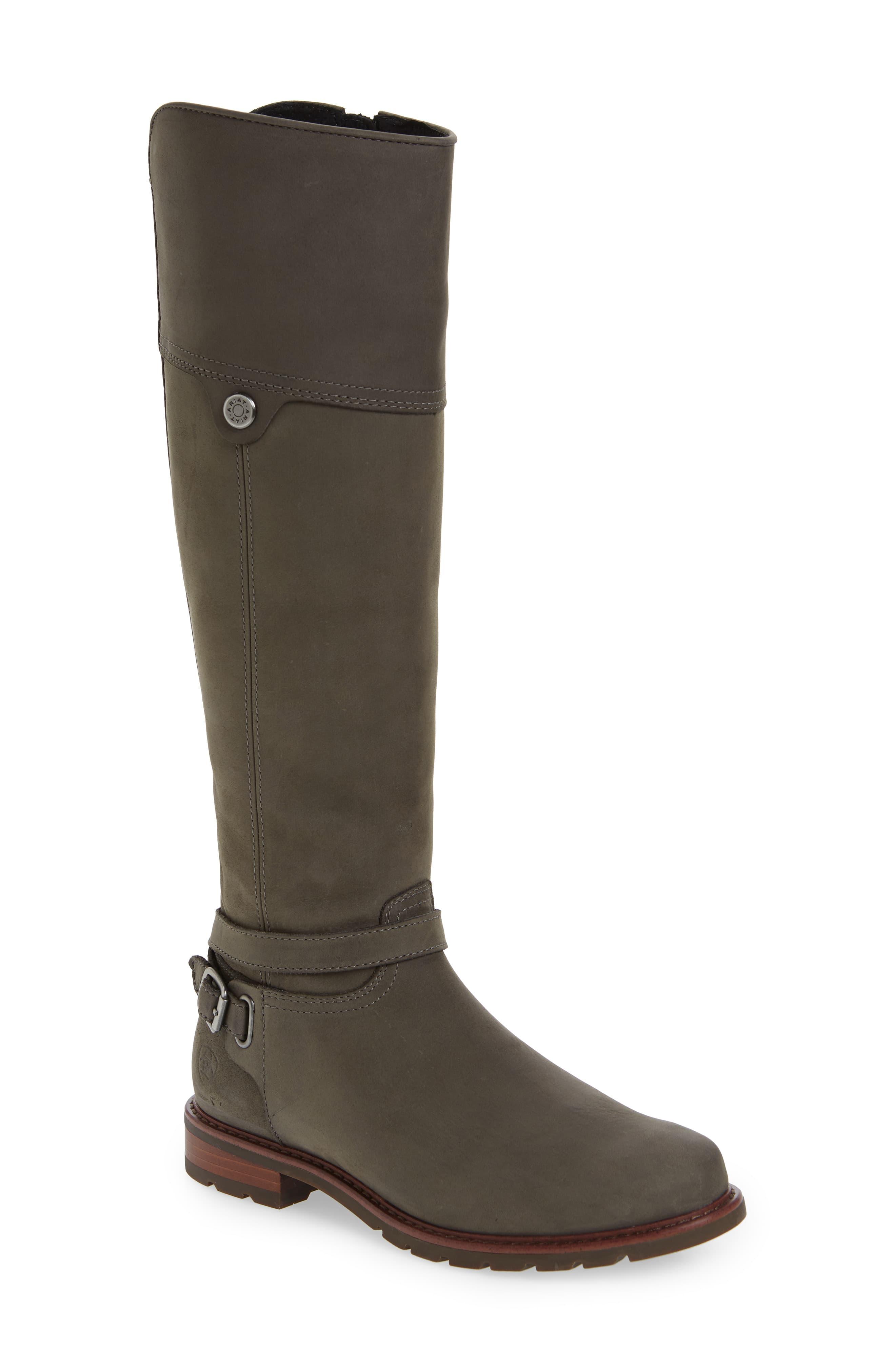 Ariat Rubber Carden Waterproof Knee High Boot in Charcoal (Gray) - Lyst