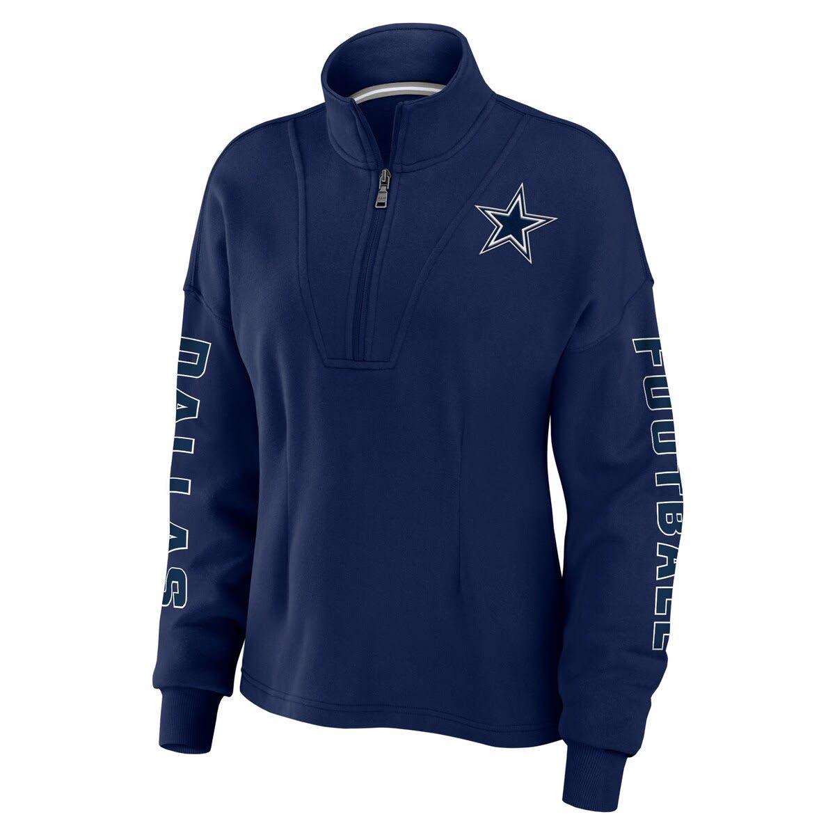 Dallas cowboys half zip pullover discount