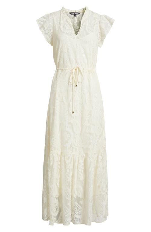 chinese dress ladies Ethereal Lace Low-Back Maxi Dress