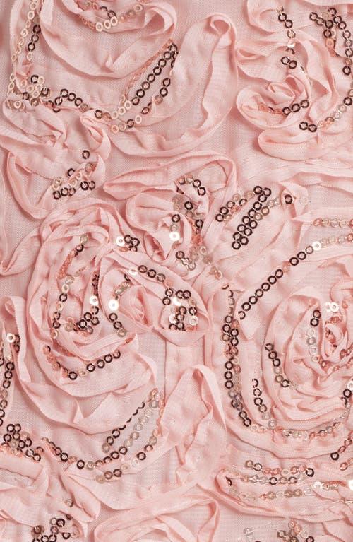 Lipsy Sequin Skater Dress in Pink | Lyst