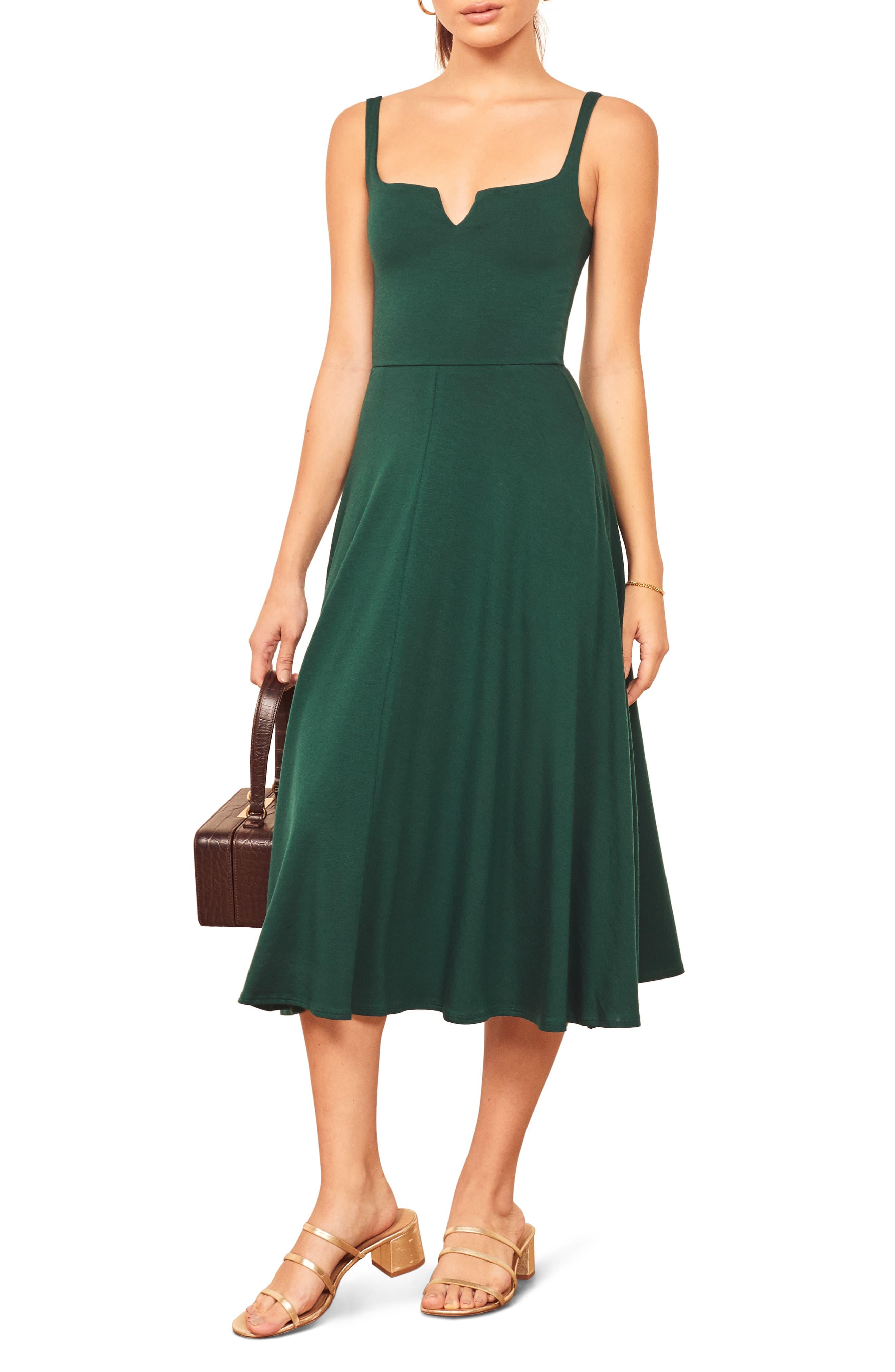 zarina notch neck dress