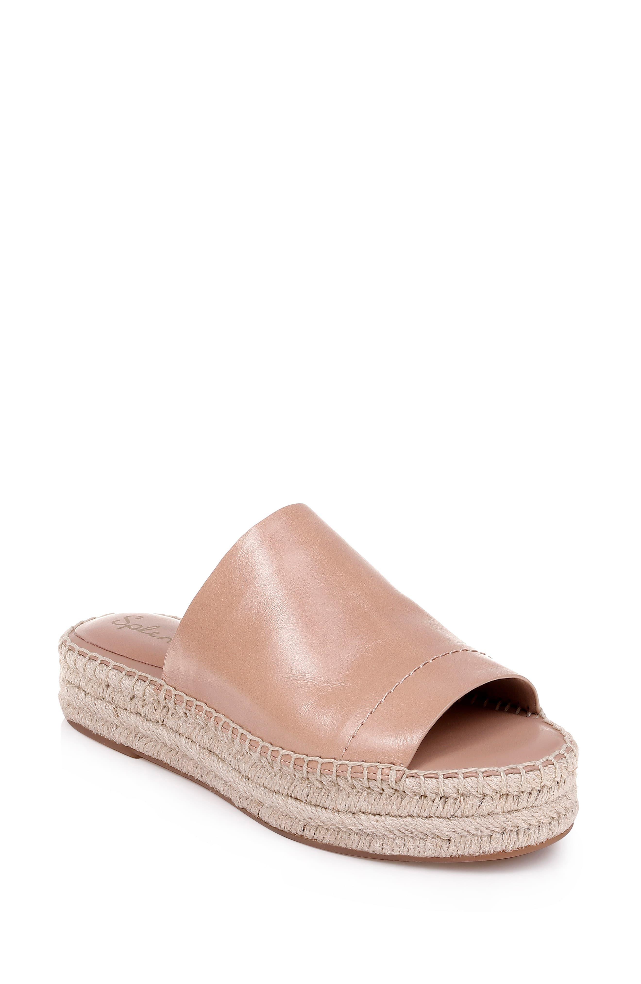 splendid thaddeus espadrille slide sandal