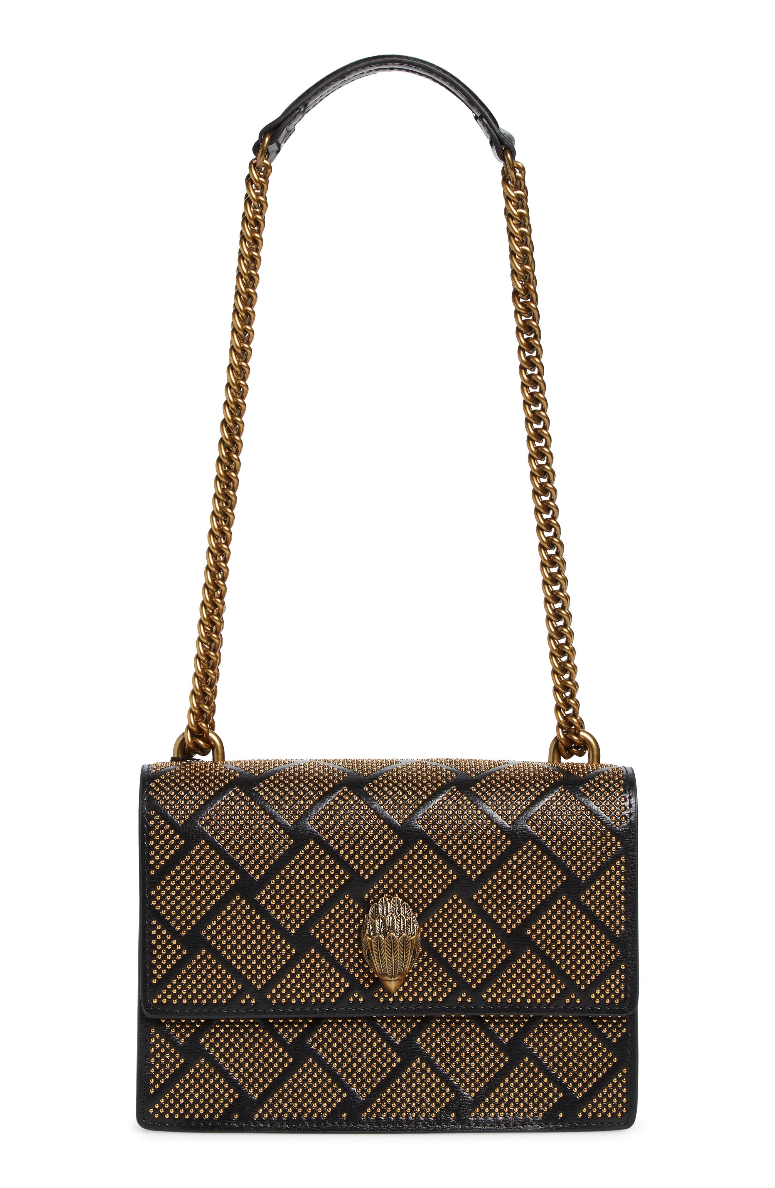 Kurt Geiger Shoreditch Embellished Crossbody Bag in Brown Lyst