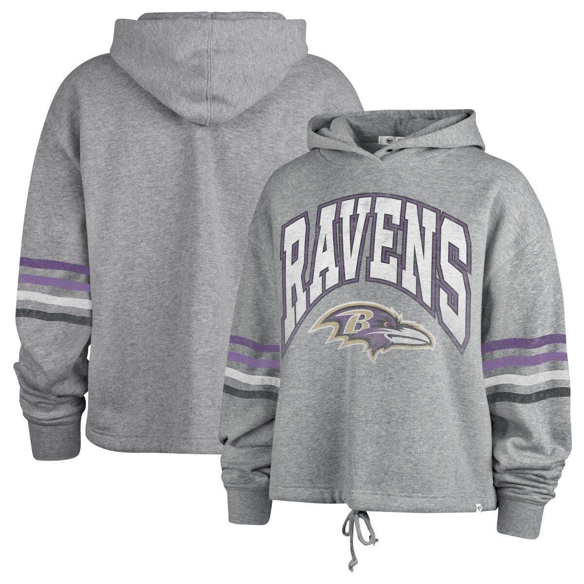 47 Brand Baltimore Ravens Hoodie - Black - Medium