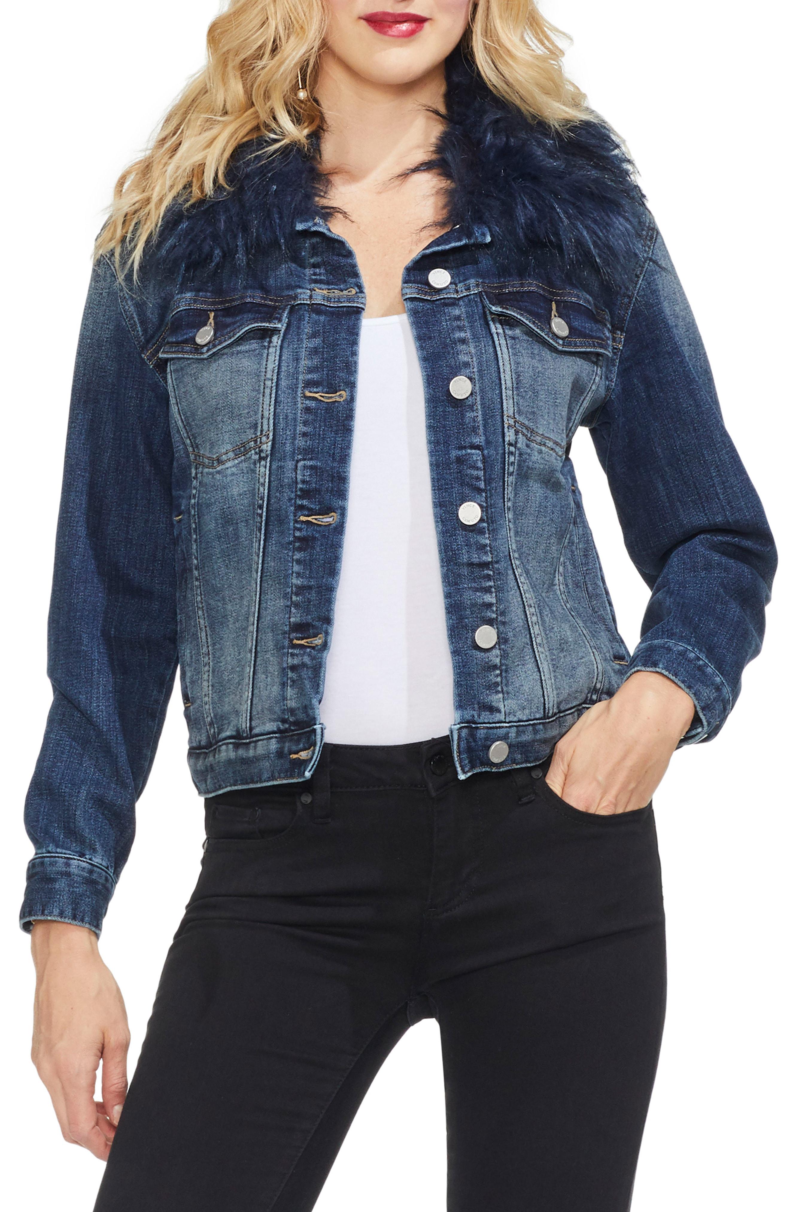 vince camuto denim jacket