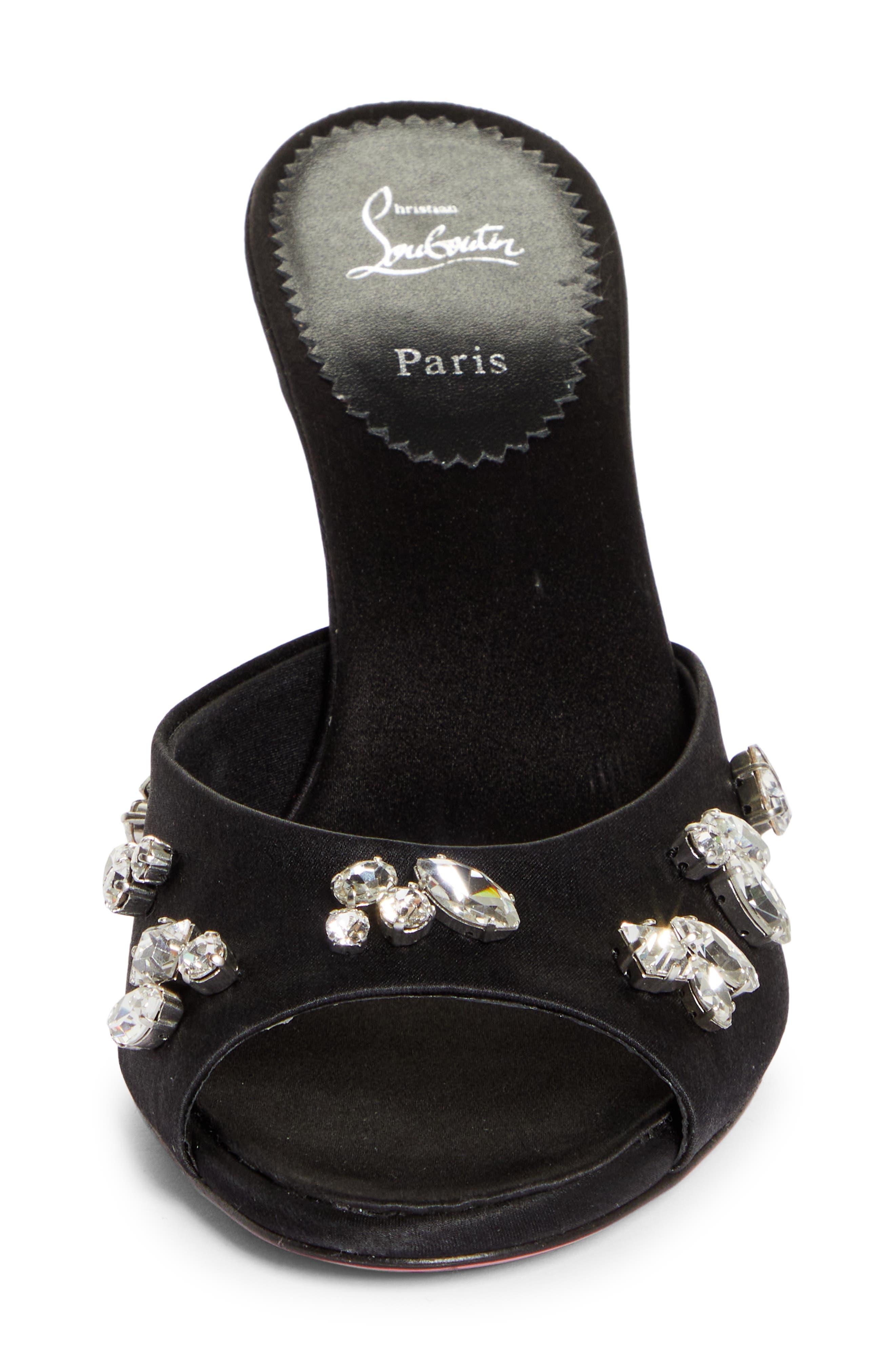 Peep toe hotsell slide sandals