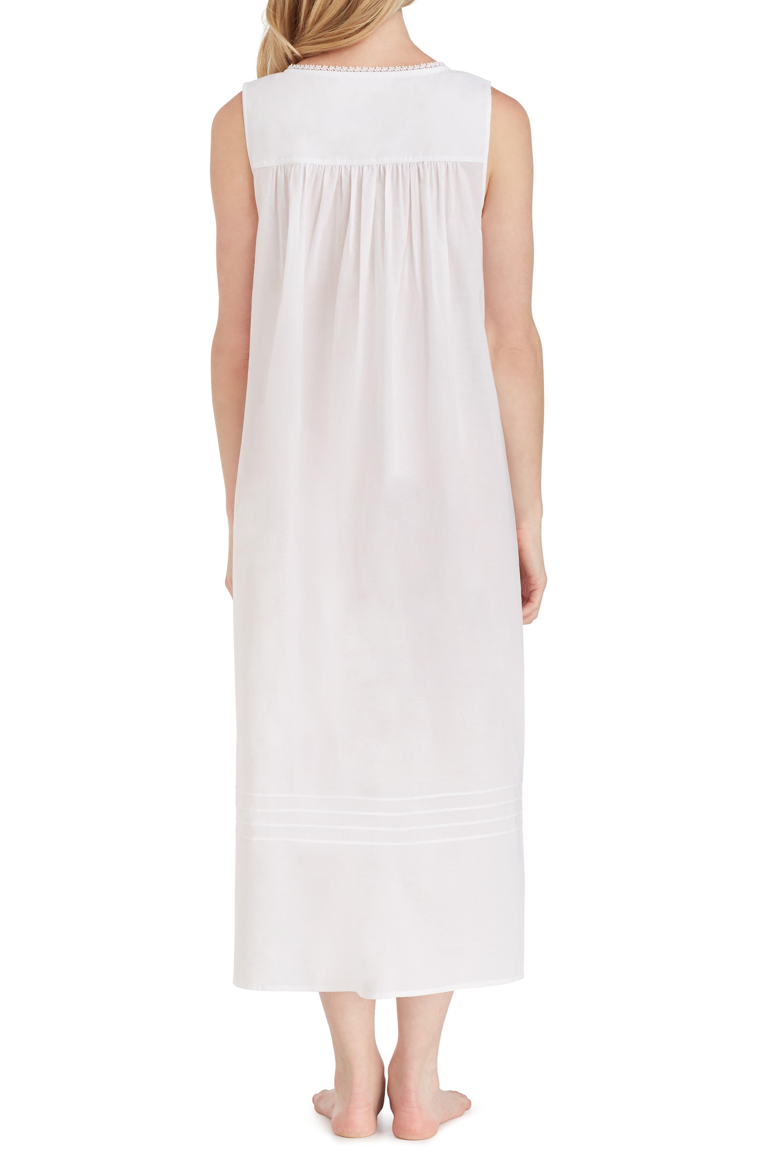 Eileen West Cotton Pintuck Ballet Nightgown In White Save 37 Lyst 