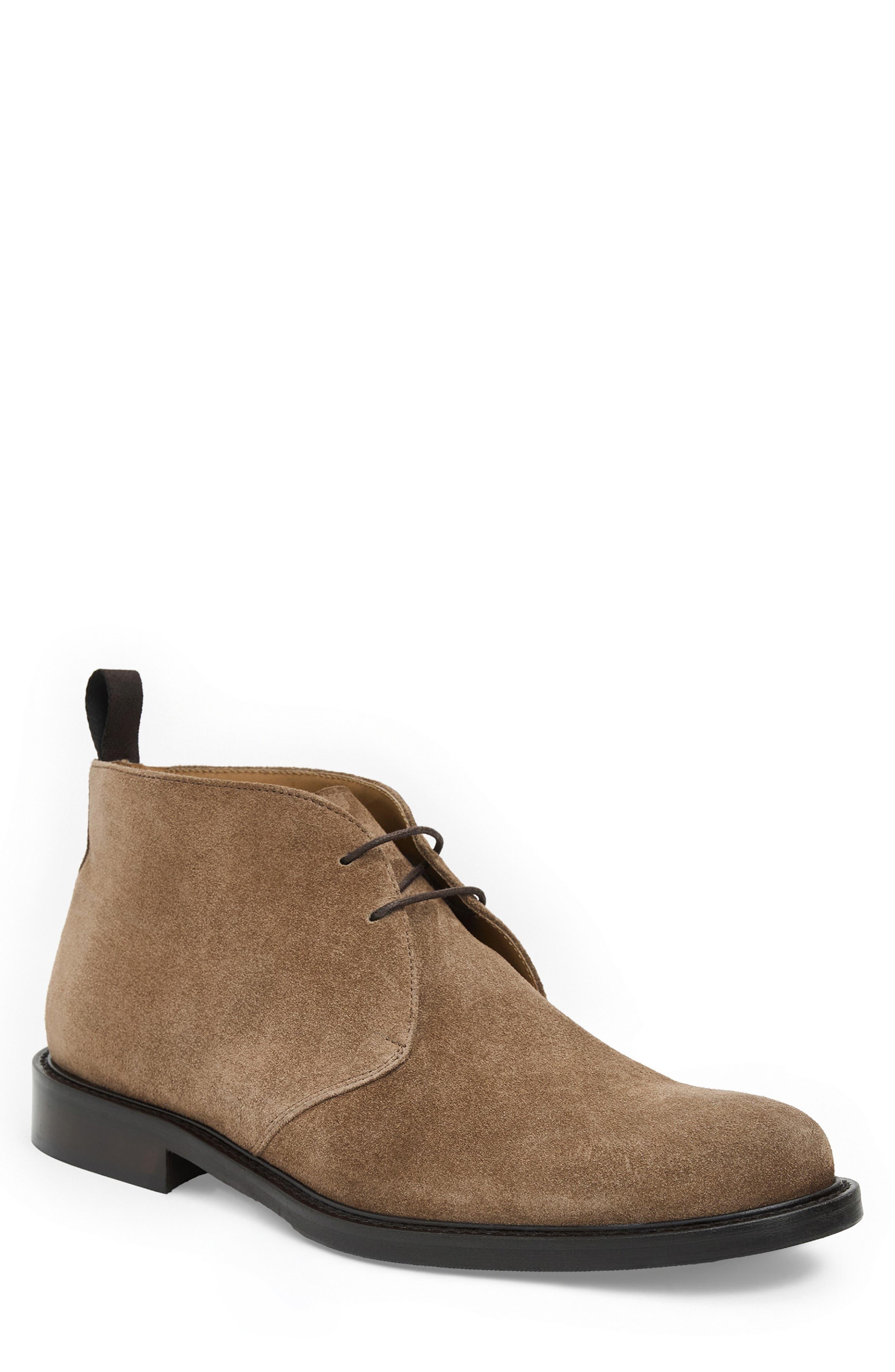 Bruno Magli Men\'s Suede Chukka Boots in Beige Bruno Magli Primo High Top Chukka Boot (Men) | Nordstromrack main image 3