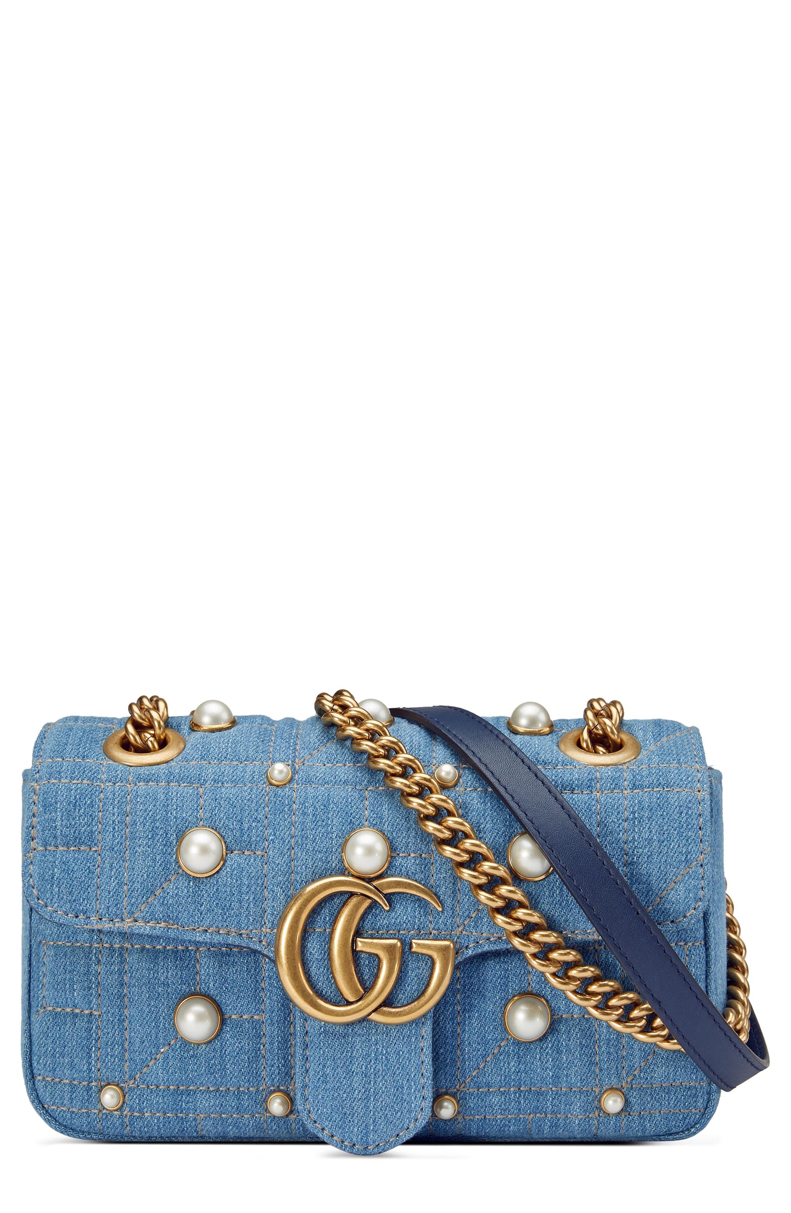 gucci blue marmont