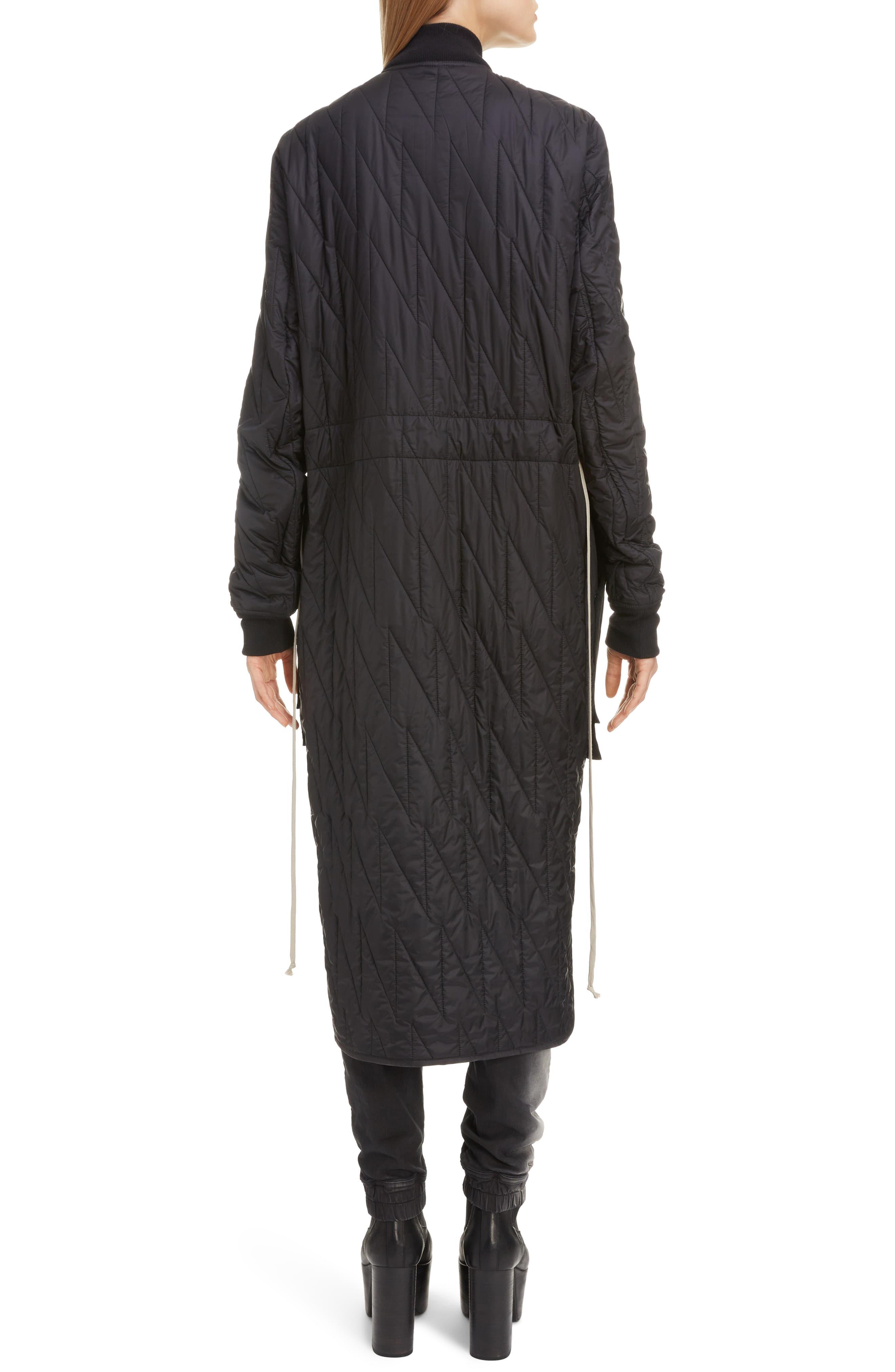 longline suede jacket