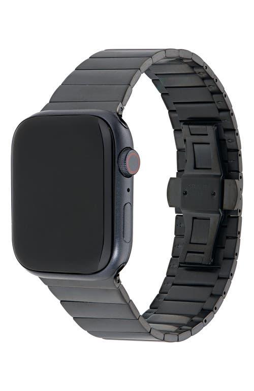 Ted Baker 20Mm Apple Watch Watchband in Black for Men | Lyst