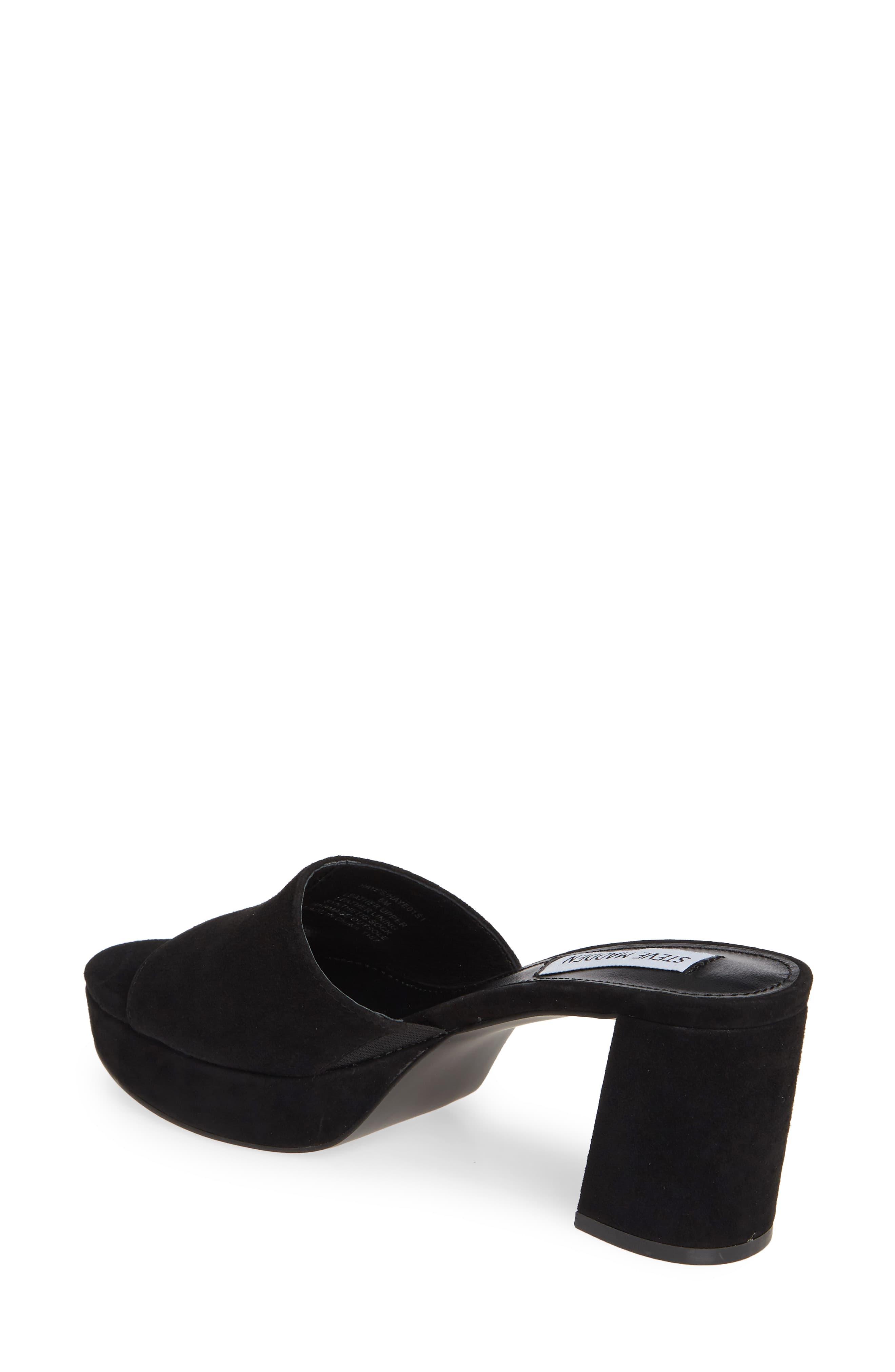 steve madden black platform