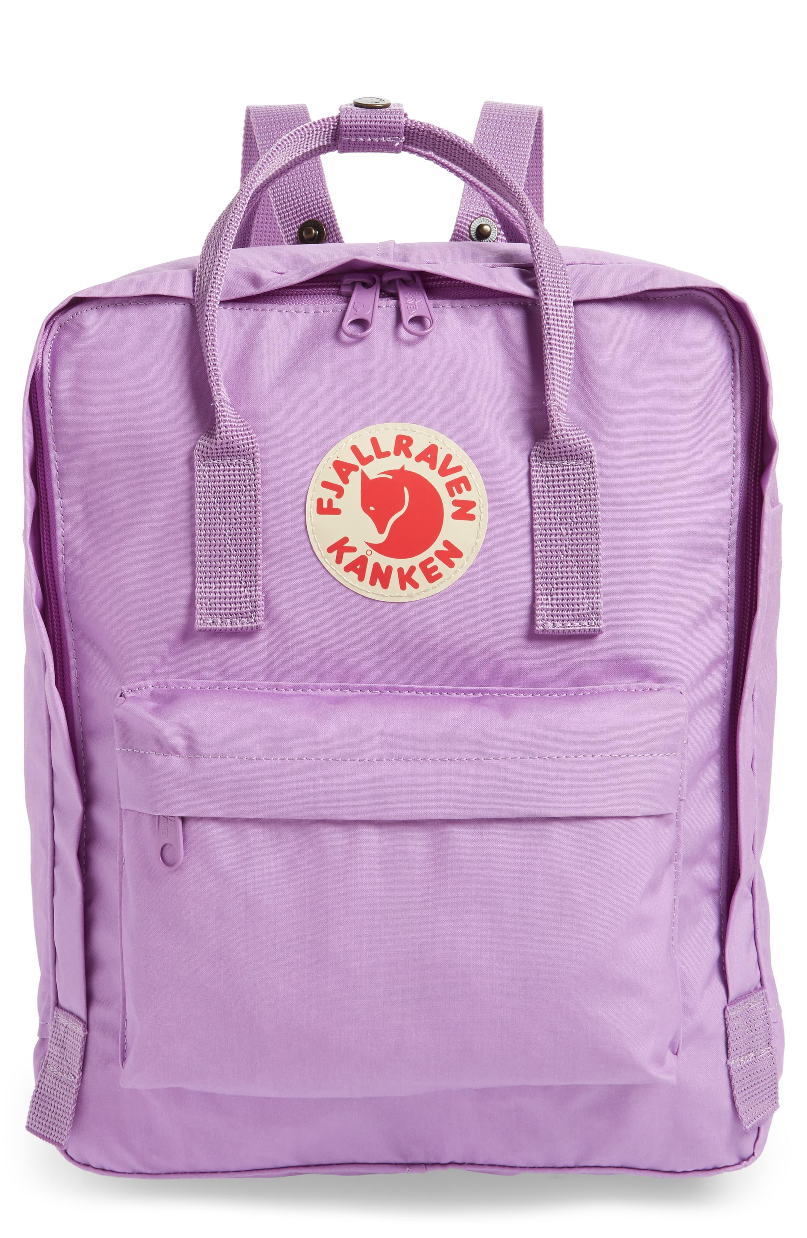 Fjallraven Fjällräven Kånken Water Resistant Backpack - Purple in Blue - Lyst
