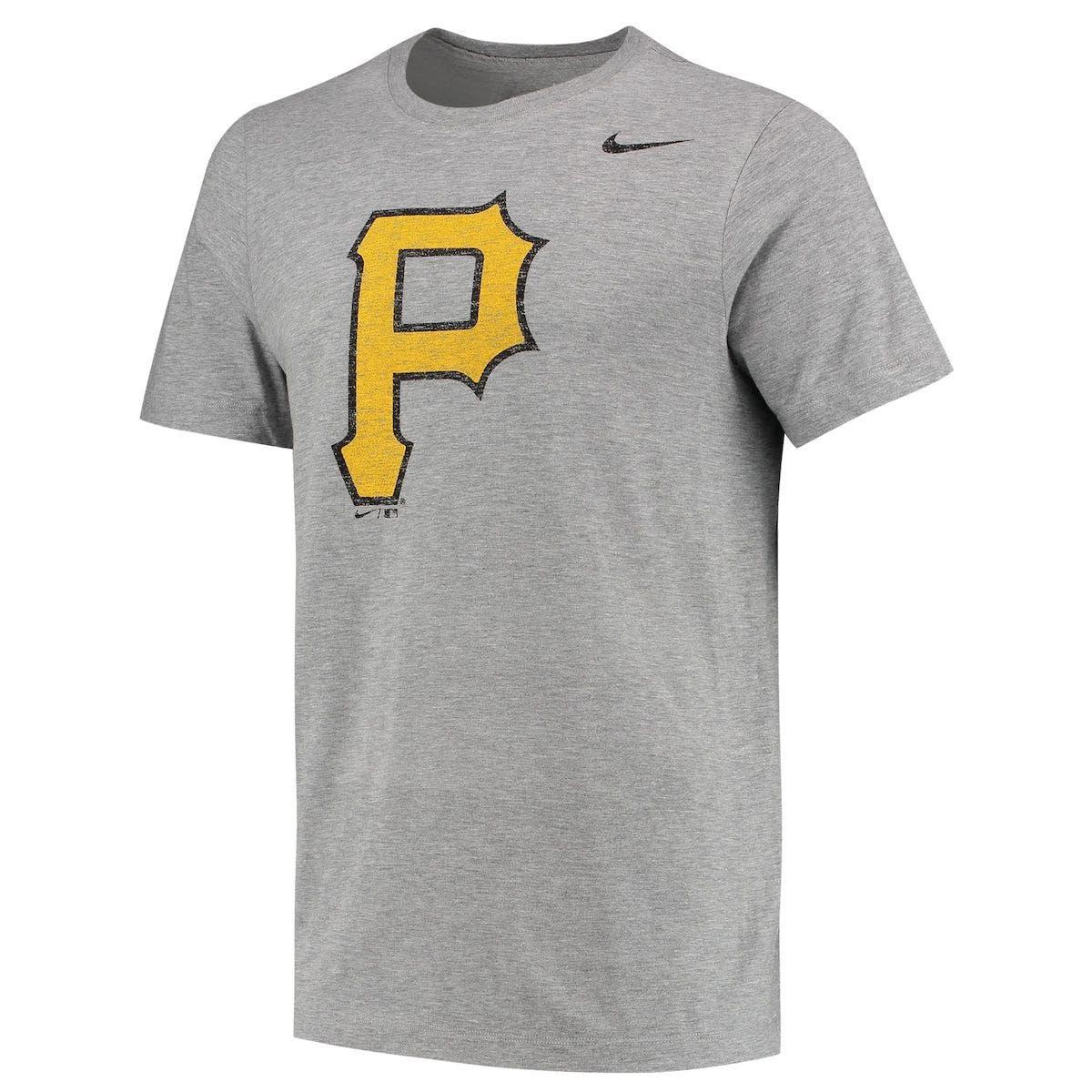 Nike Heathered Gray Pittsburgh Pirates Vintage Trial Tri-blend T-shirt for  Men