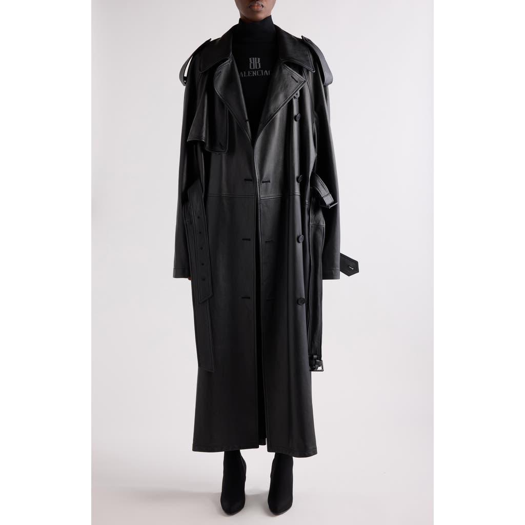 コート BALENCIAGA Check lining oversize trench coat Balenciaga Balenciaga Check Lining Oversize Trench Coat