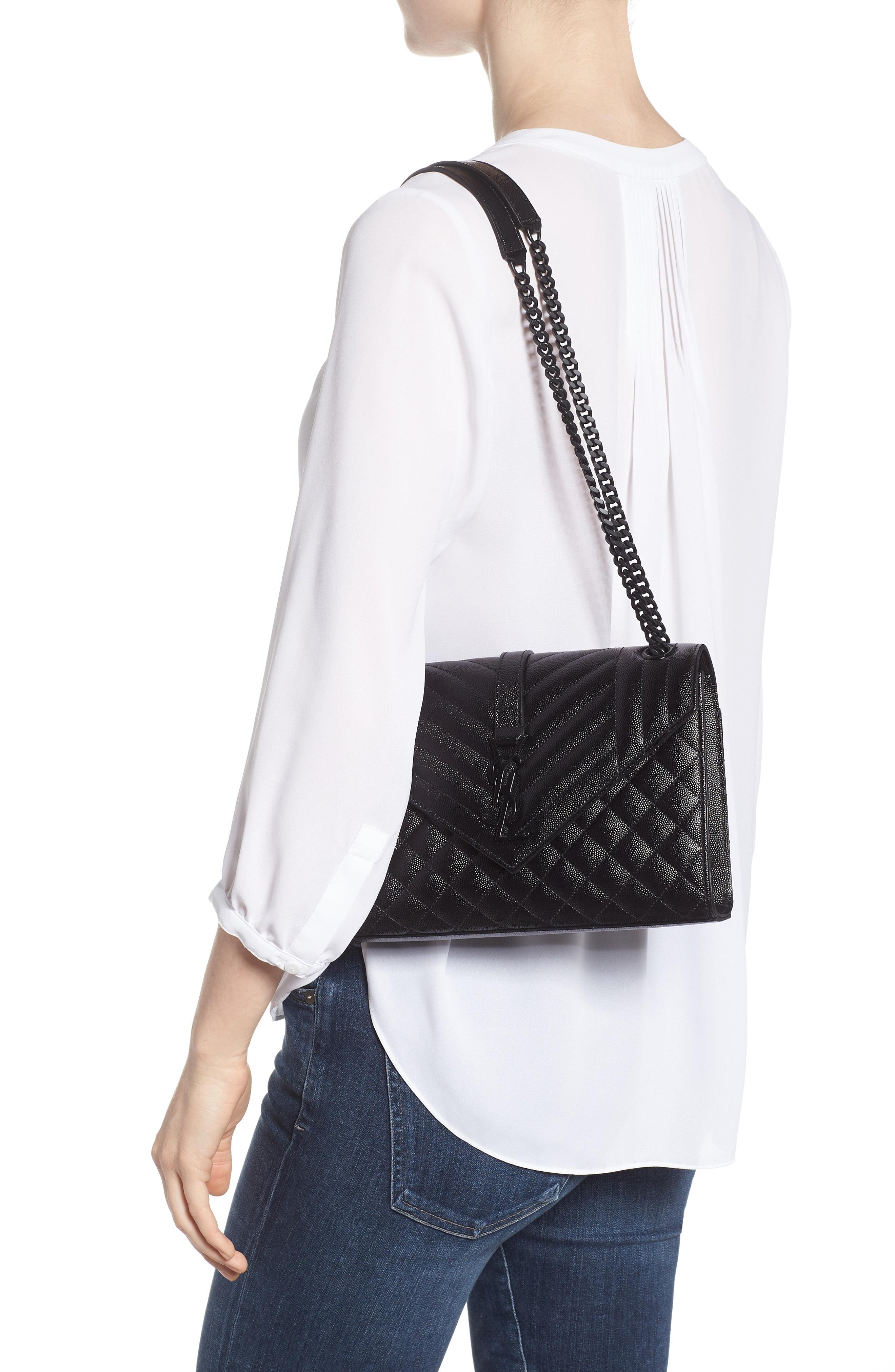 medium cassandra calfskin shoulder bag