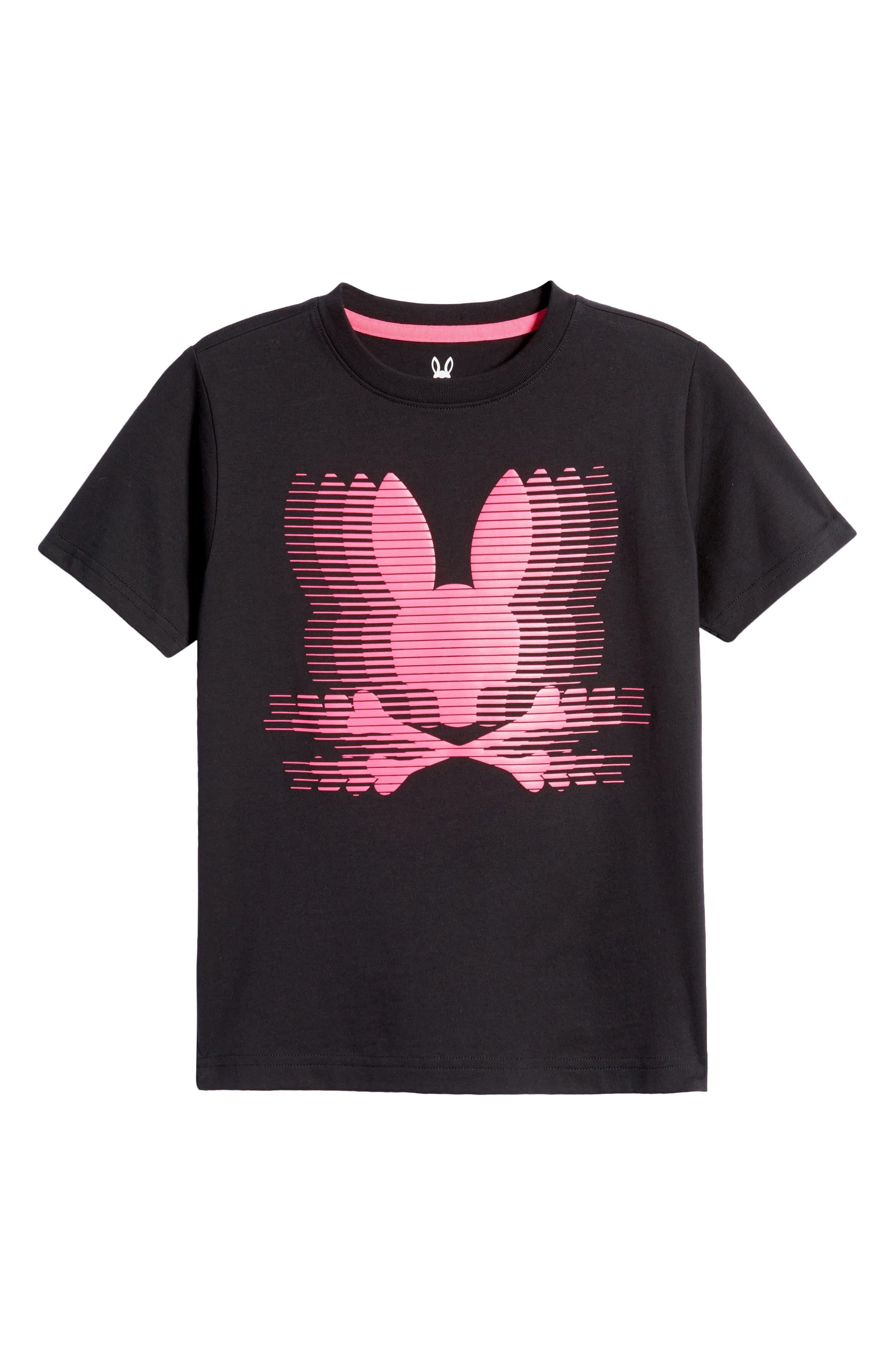 Psycho Bunny Kids' Turning Logo Graphic Tee in Pink for Men | Lyst