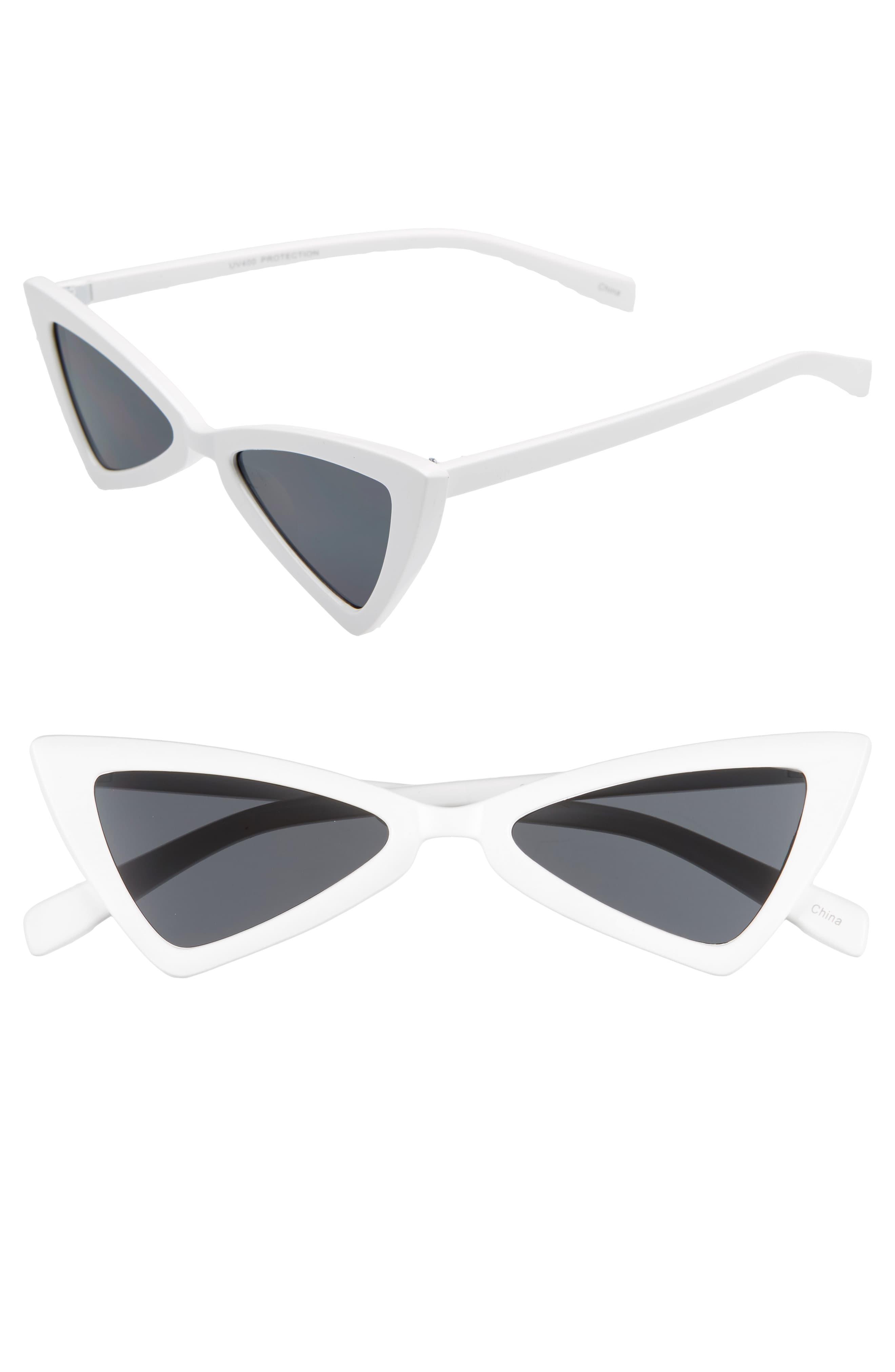 80s triangle sunglasses