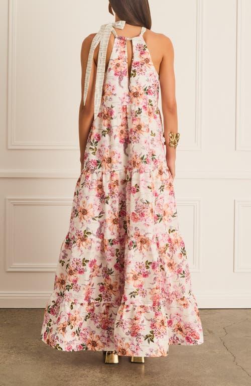 chinese dress ladies Women's Silk Dress | Tie-Dye T-Strap Maxi Dress | Anna Kosturova