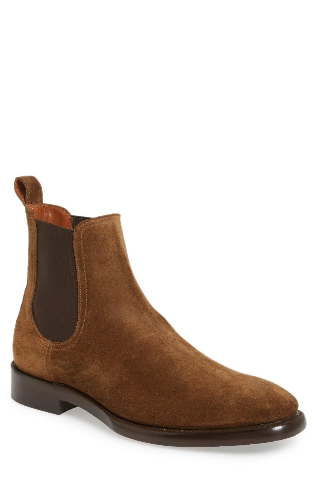 frye seth suede chelsea boot