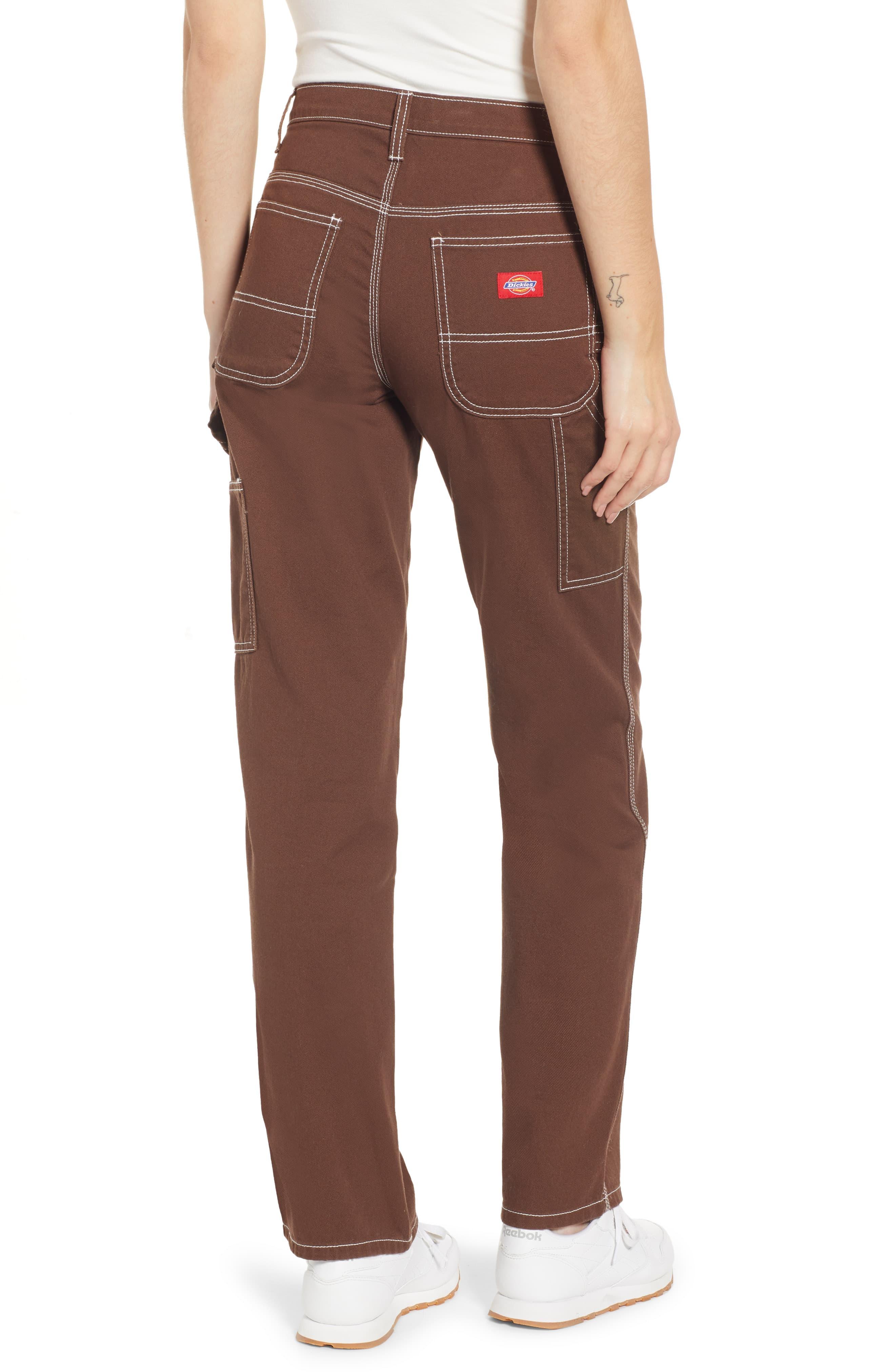 Dickies Relaxed Fit Carpenter Pants in Brown | Lyst